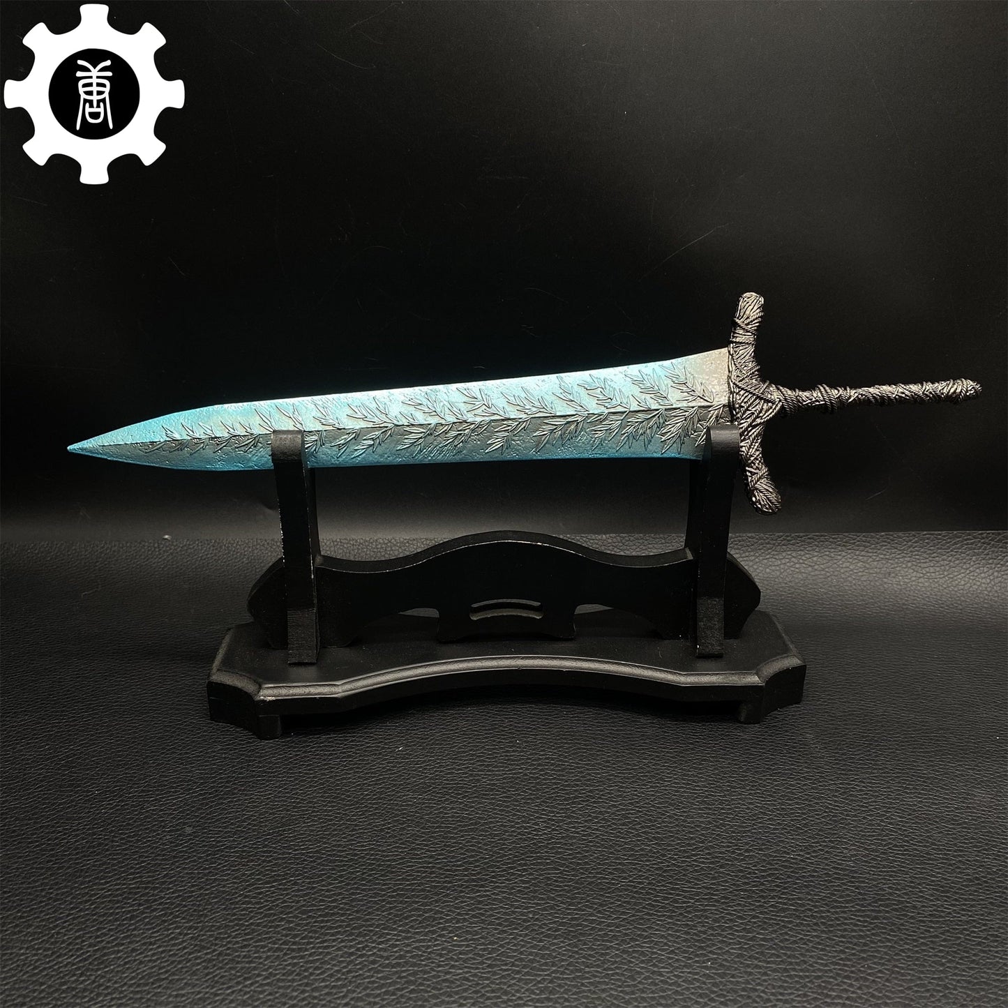 Metal 11.8" Moonlight Greatsword Gamer Gift
