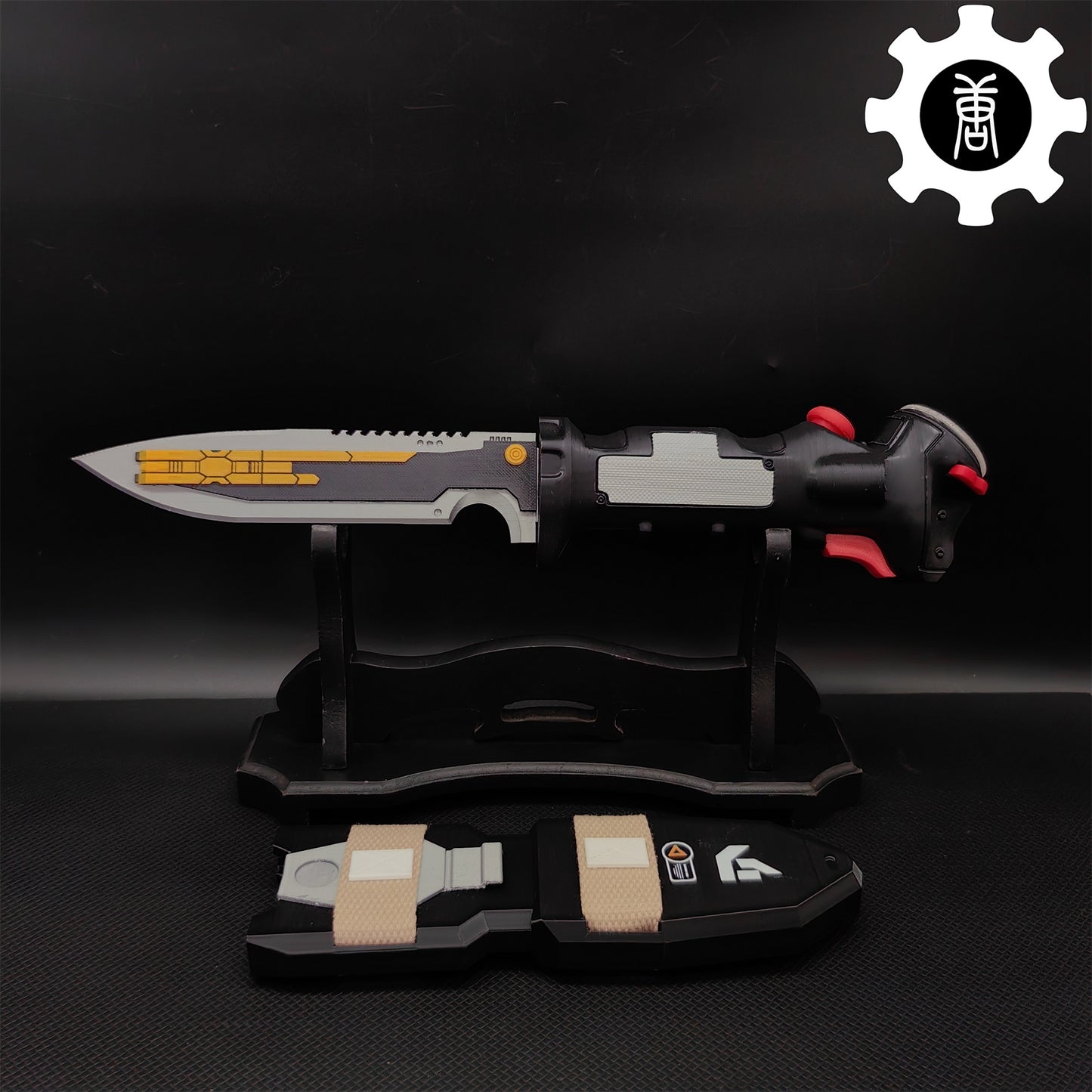 3D-Printed Data Knife Replica