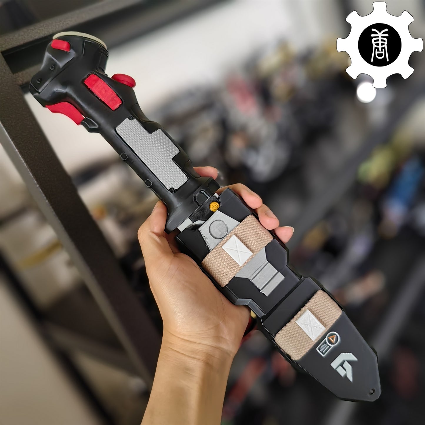 3D-Printed Data Knife Replica