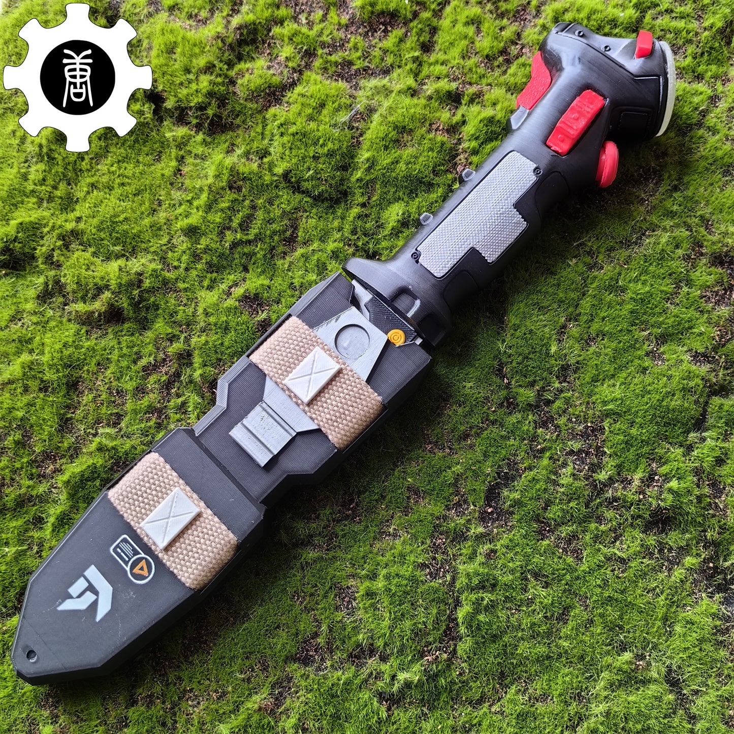 3D-Printed Data Knife Replica