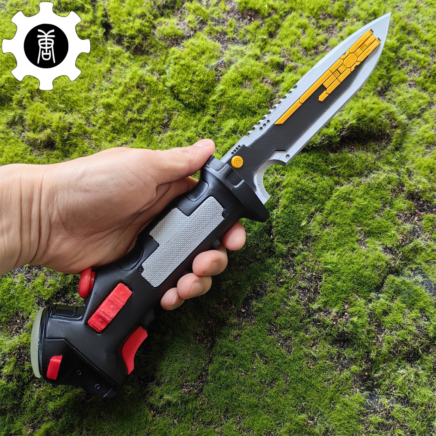 3D-Printed Data Knife Replica
