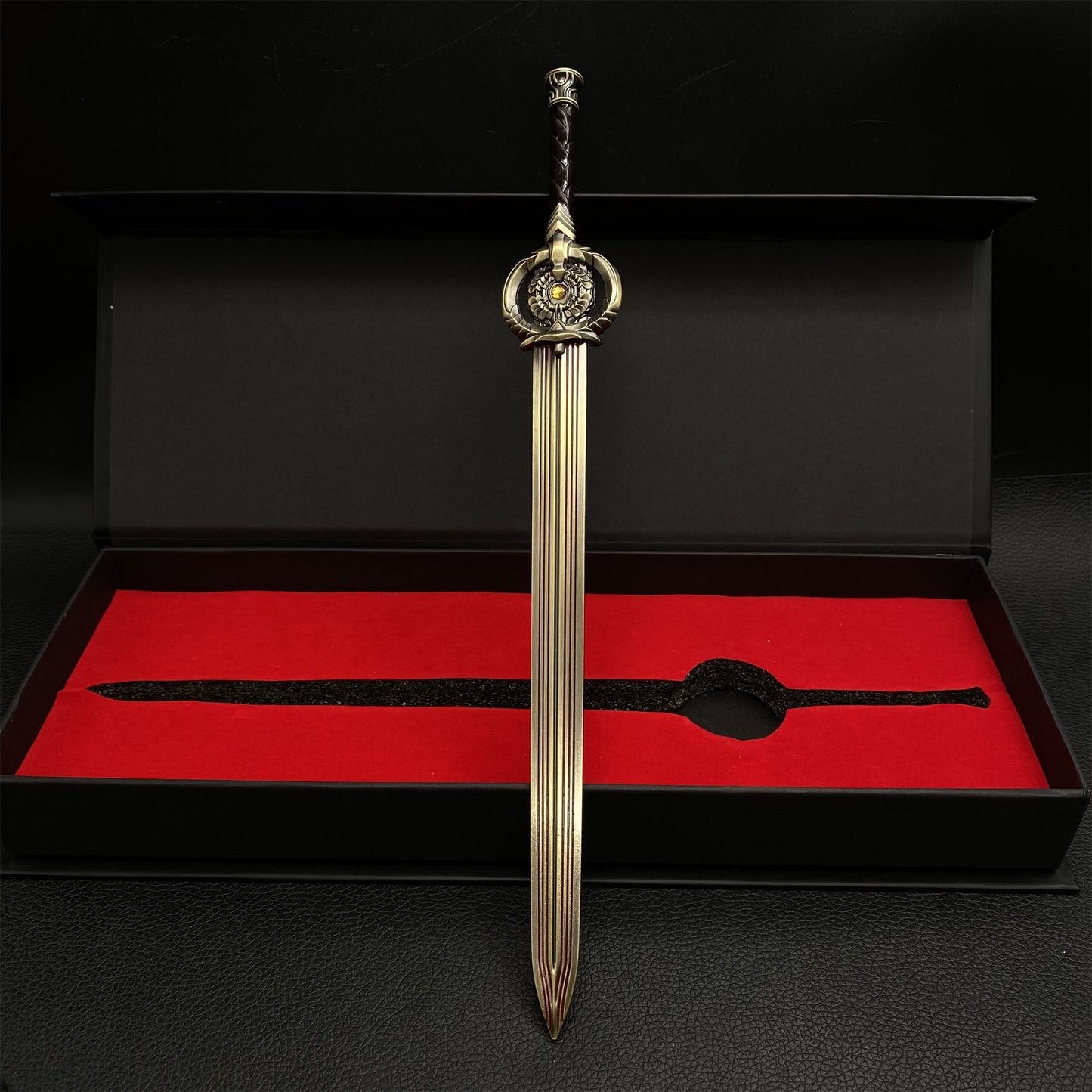 Skyrim Dawnbreaker Sword Metal Miniature Replica
