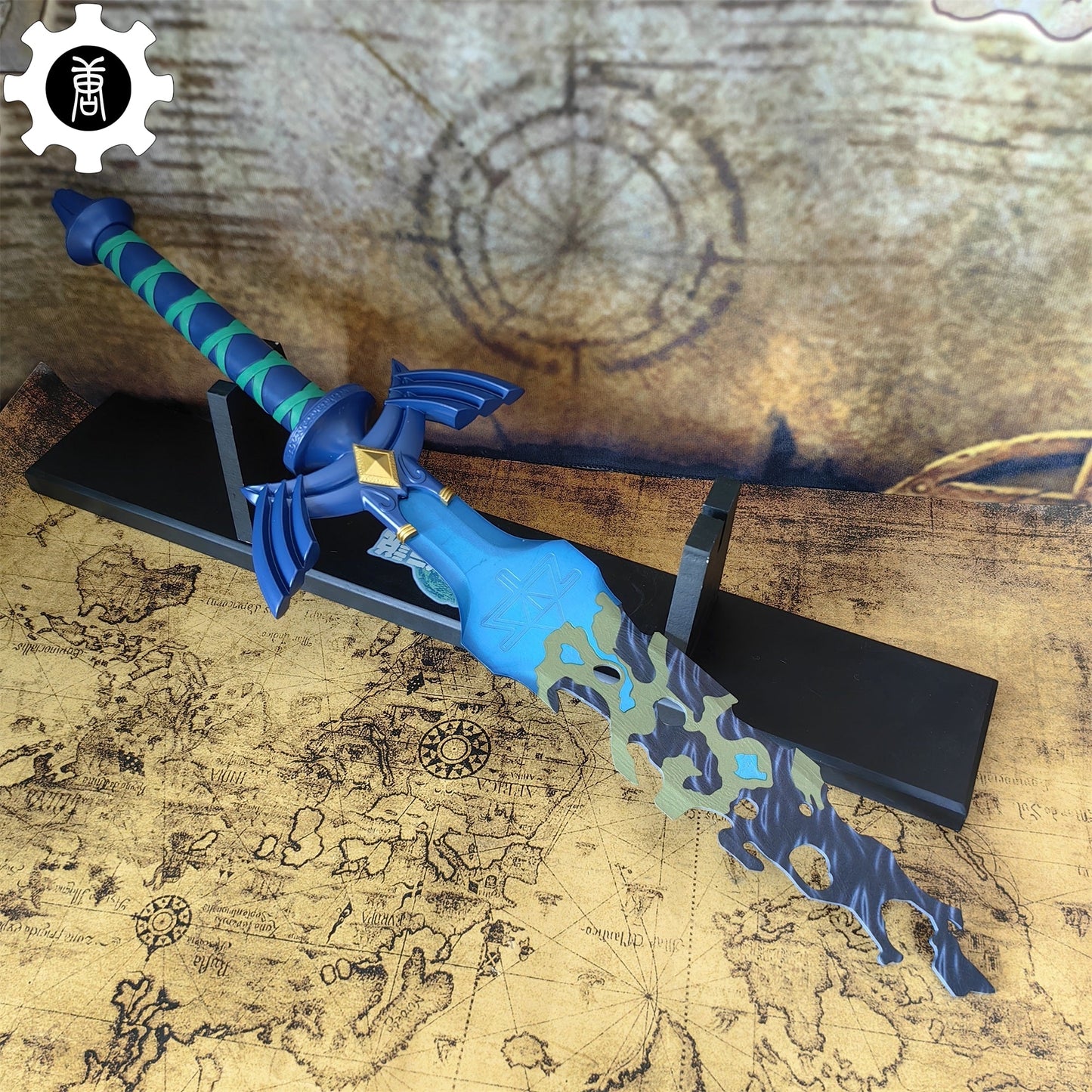 Decayed Master Sword Hilt Tear Of Kingdom Link Prop 62CM/24"