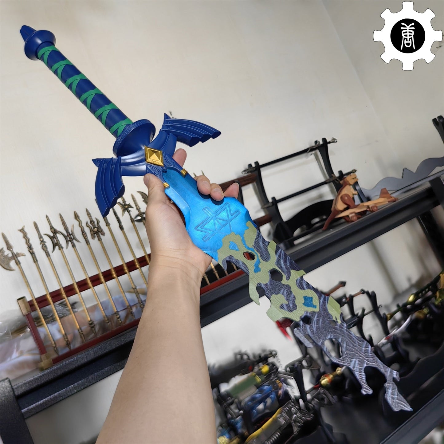 Decayed Master Sword Hilt Tear Of Kingdom Link Prop 62CM/24"