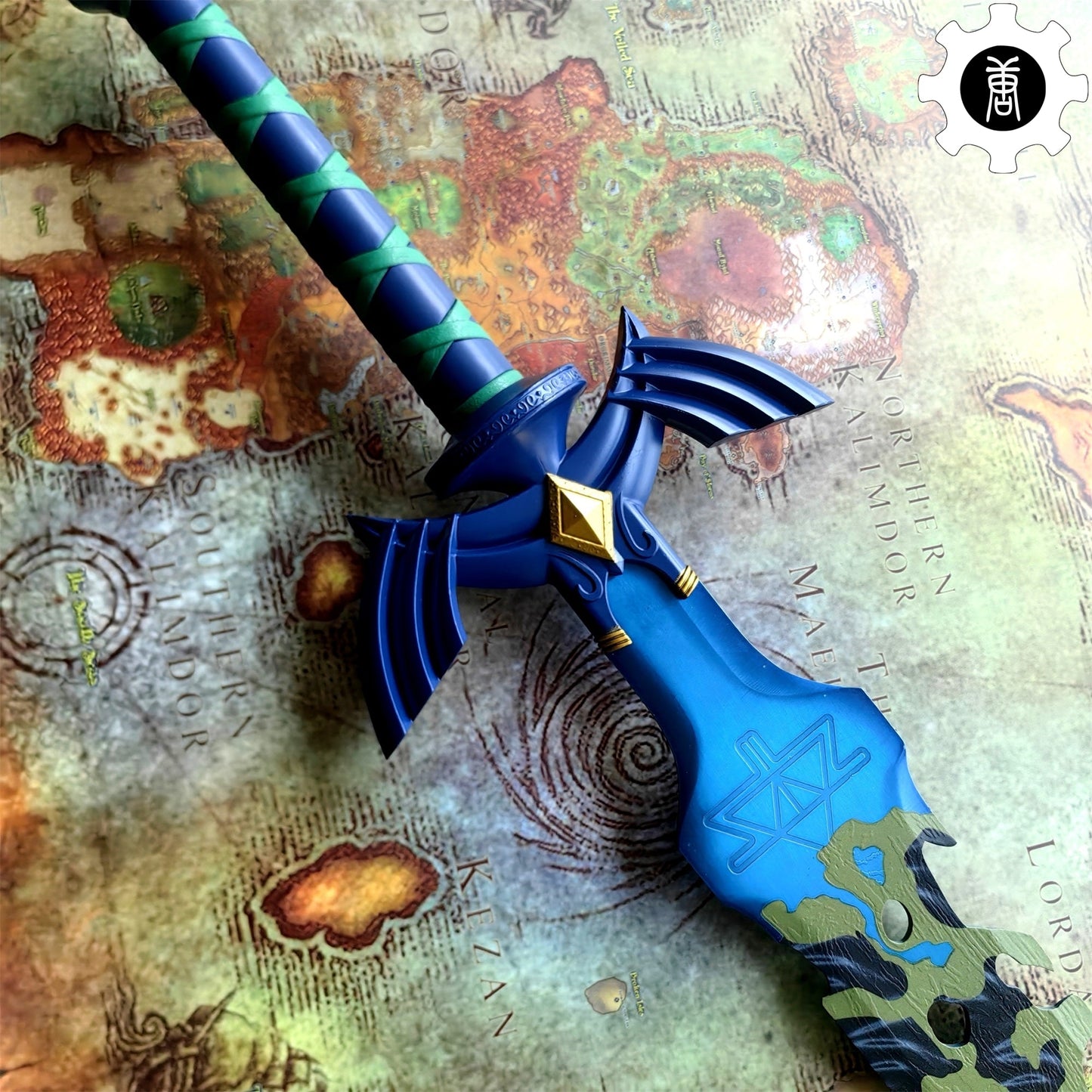 Decayed Master Sword Hilt Tear Of Kingdom Link Prop 62CM/24"