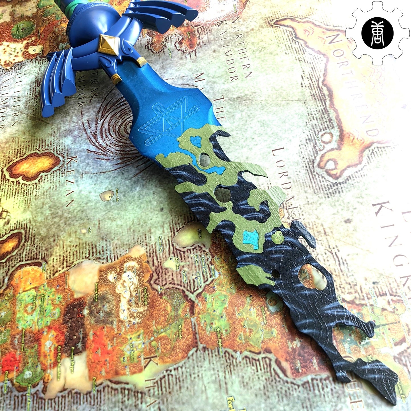 Decayed Master Sword Hilt Tear Of Kingdom Link Prop 62CM/24"