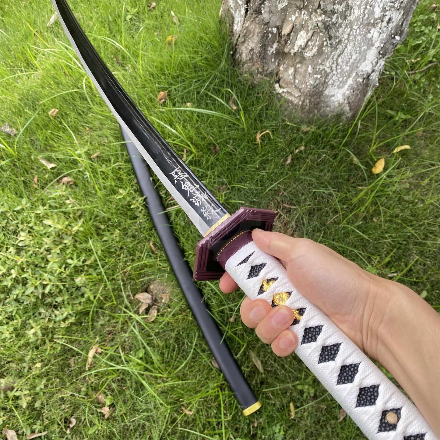 Classical Anime Katana IRL- High End Carbon Steel Version