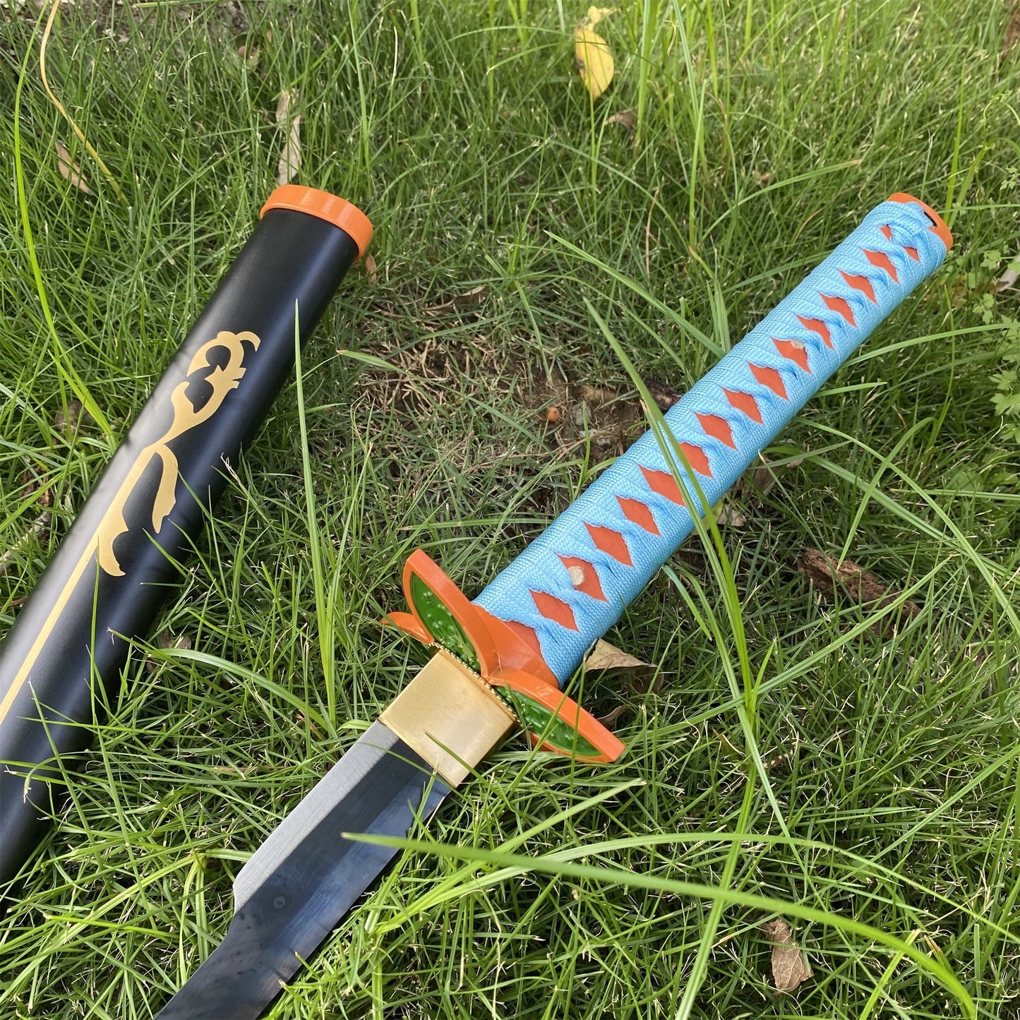 Classical Anime Katana IRL- High End Carbon Steel Version