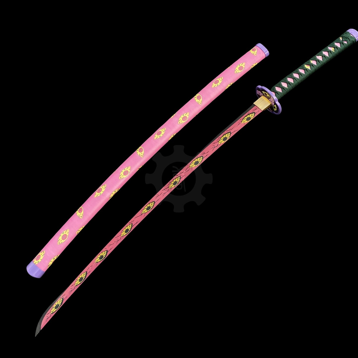 Classical Anime Katana IRL- High End Carbon Steel Version