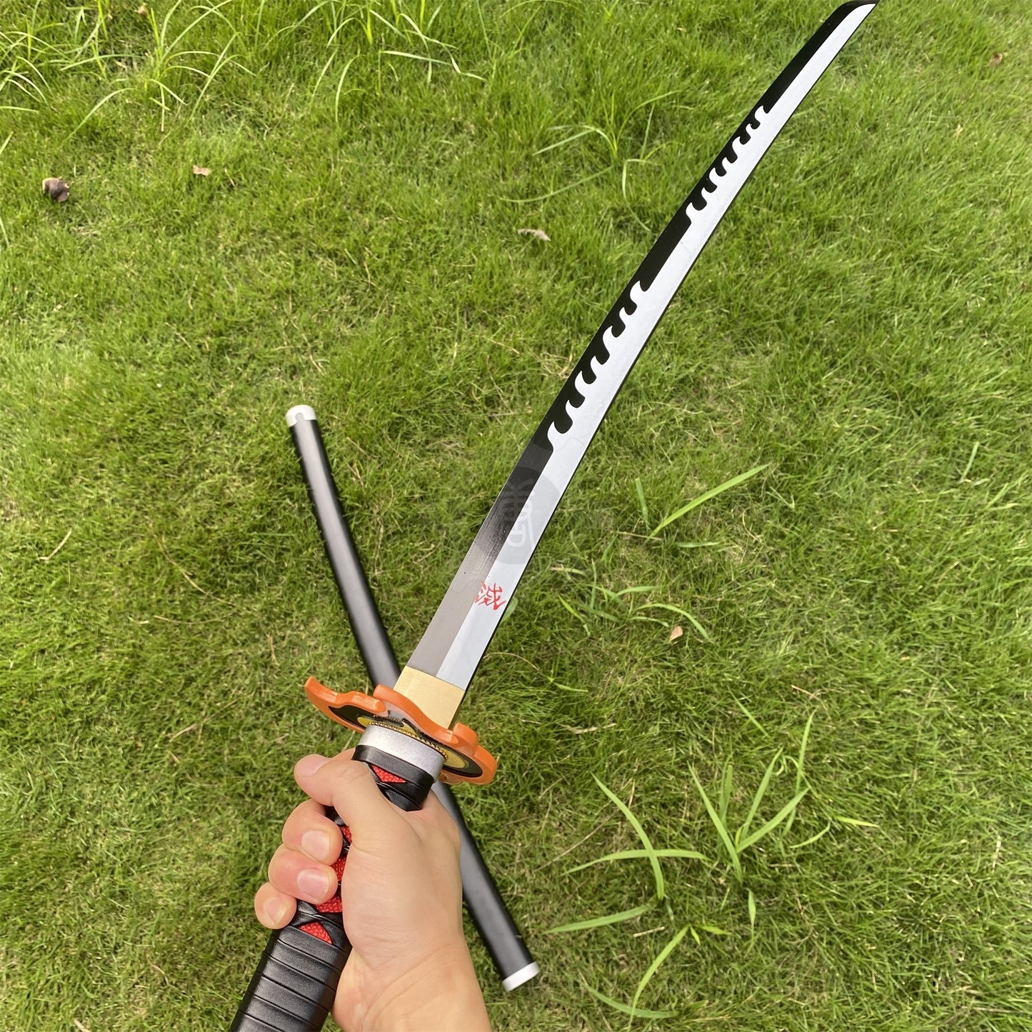 Classical Anime Katana IRL- High End Carbon Steel Version