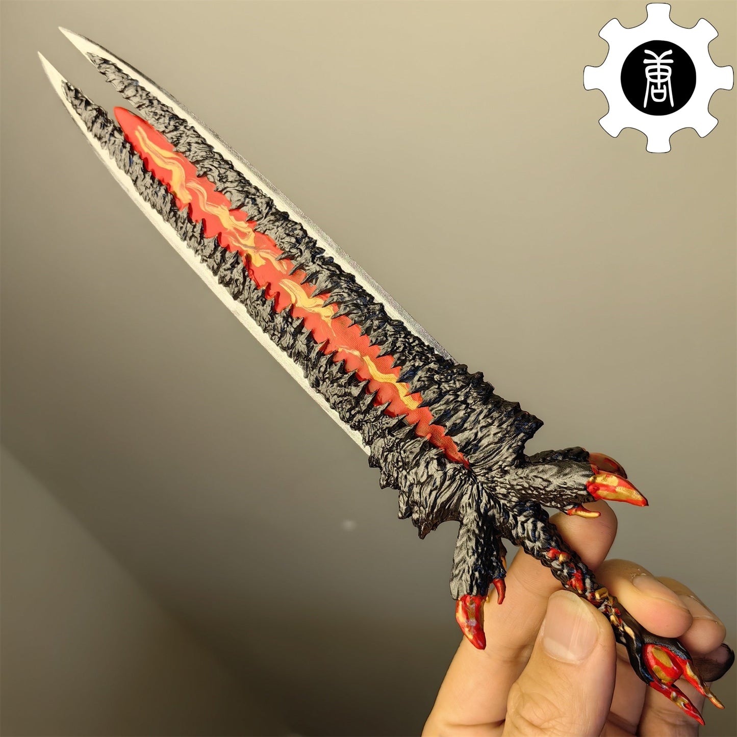 3D Printed 1: 6 Scale Devil Sword Dante