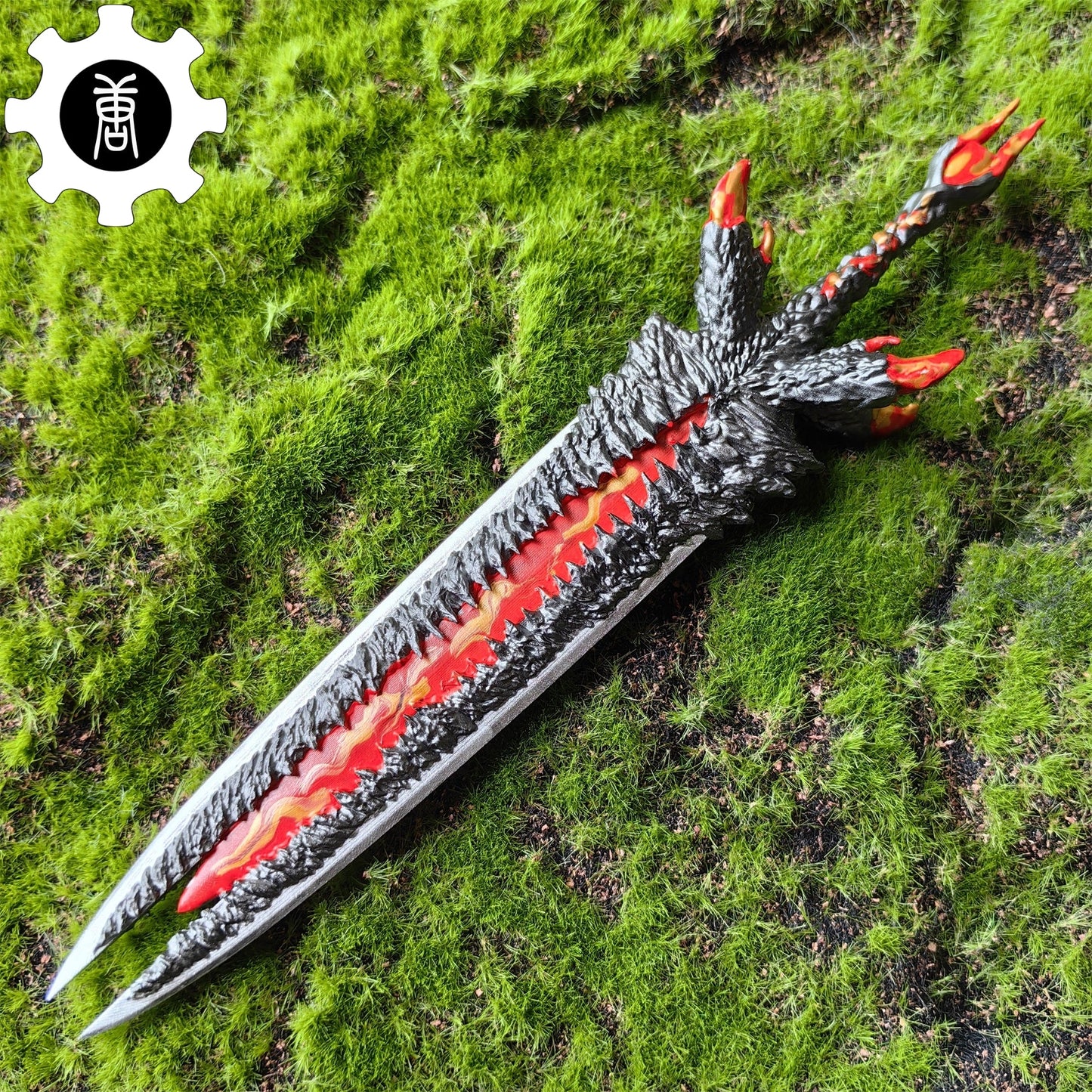 3D Printed 1: 6 Scale Devil Sword Dante