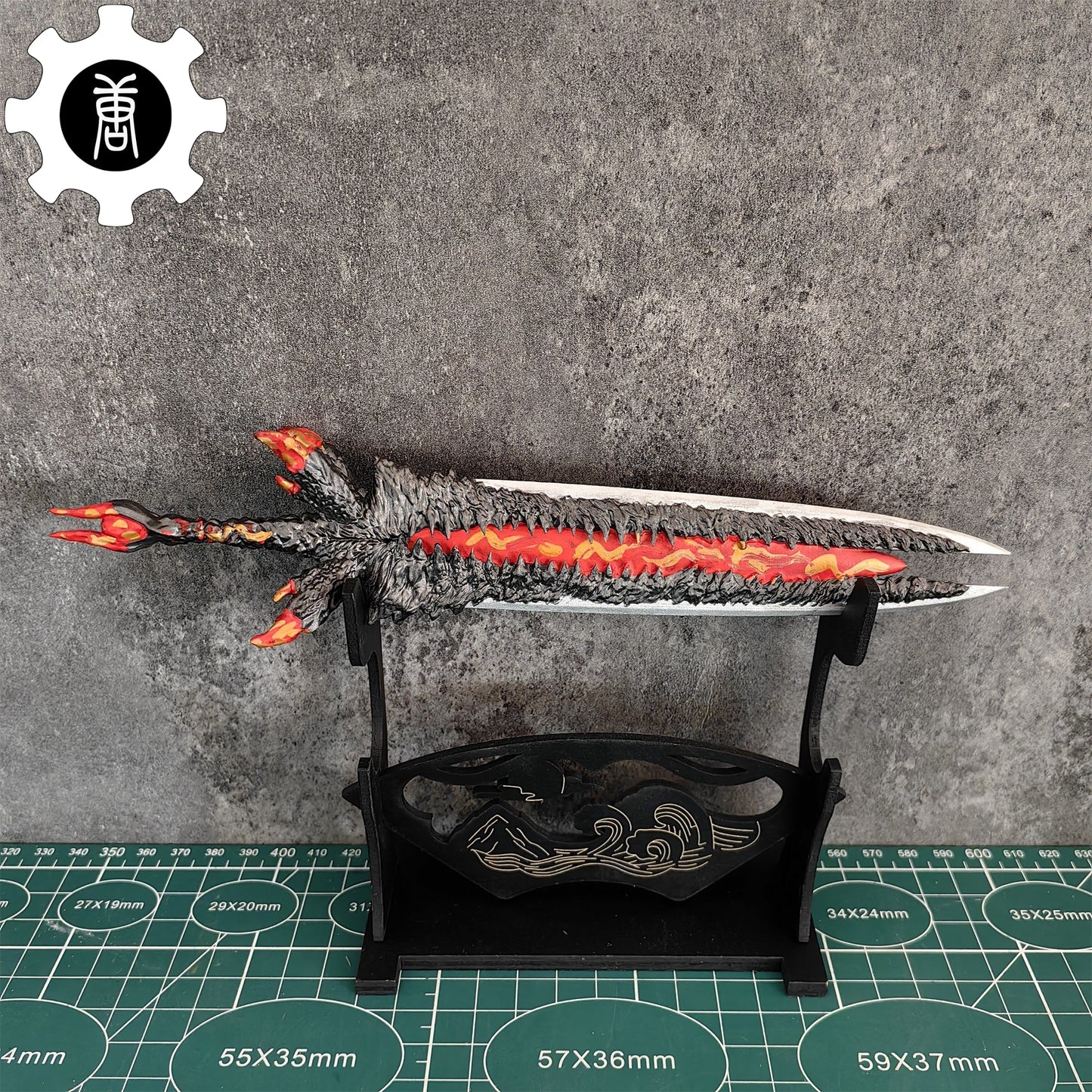 3D Printed 1: 6 Scale Devil Sword Dante