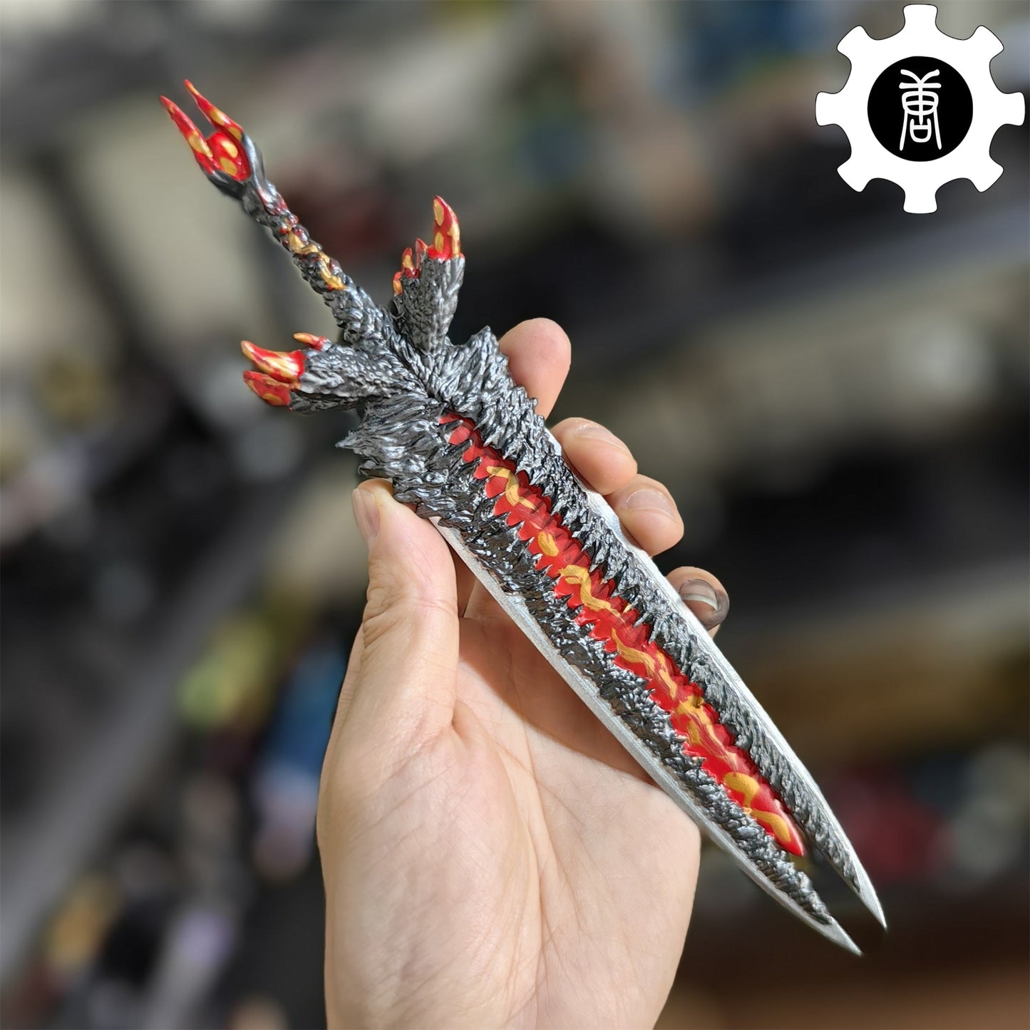 3D Printed 1: 6 Scale Devil Sword Dante