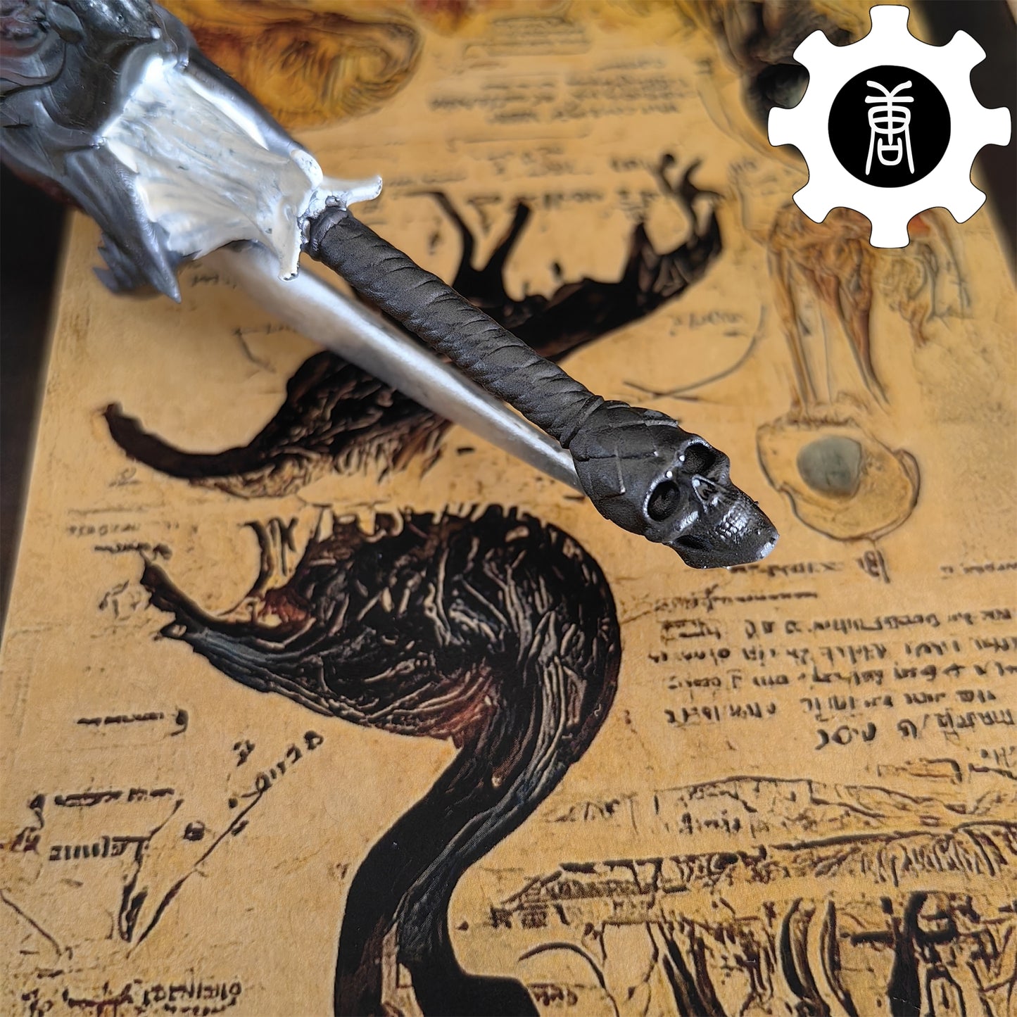 3D Printed 1: 6 Scale Sparda Devil Sword