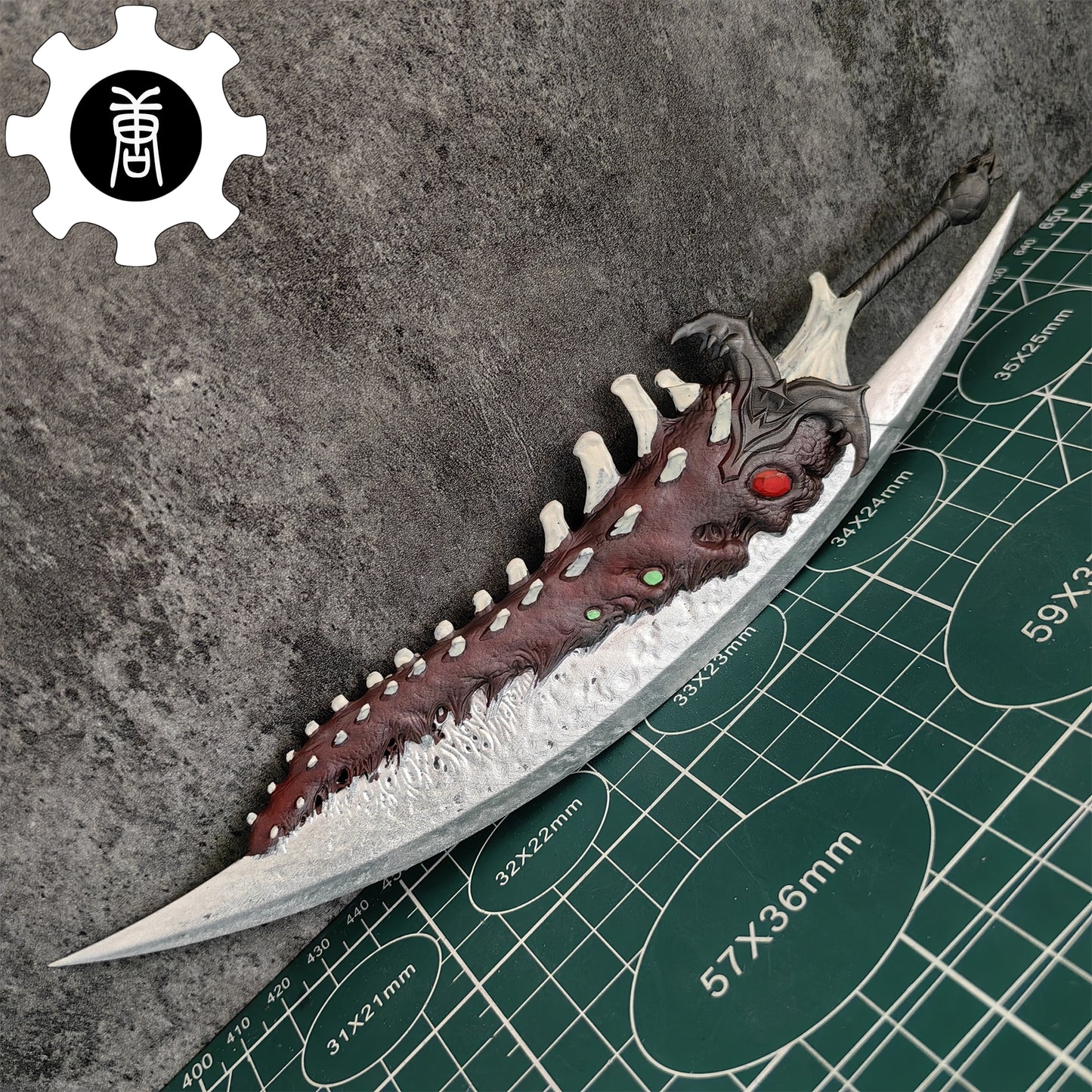 3D Printed 1: 6 Scale Sparda Devil Sword