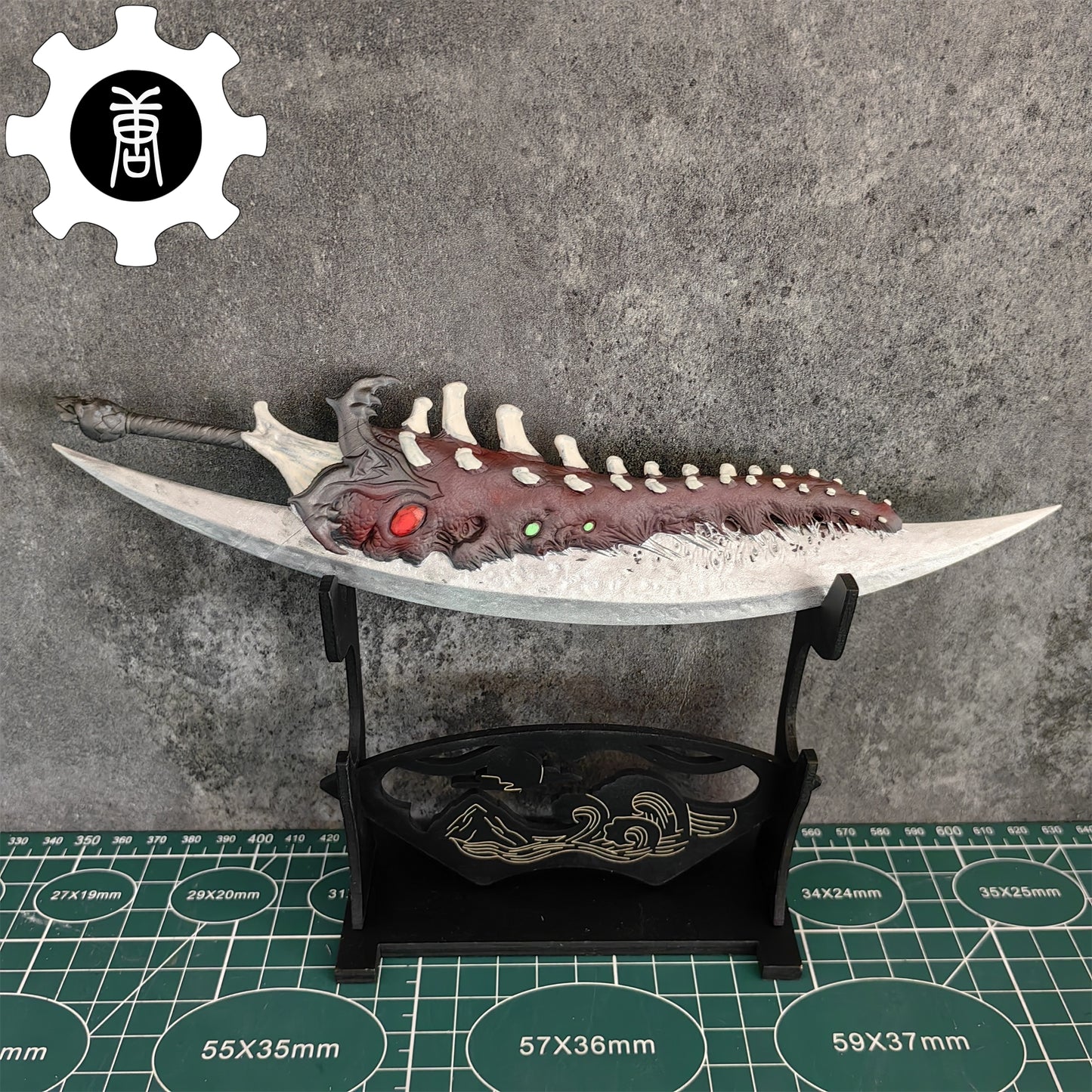 3D Printed 1: 6 Scale Sparda Devil Sword
