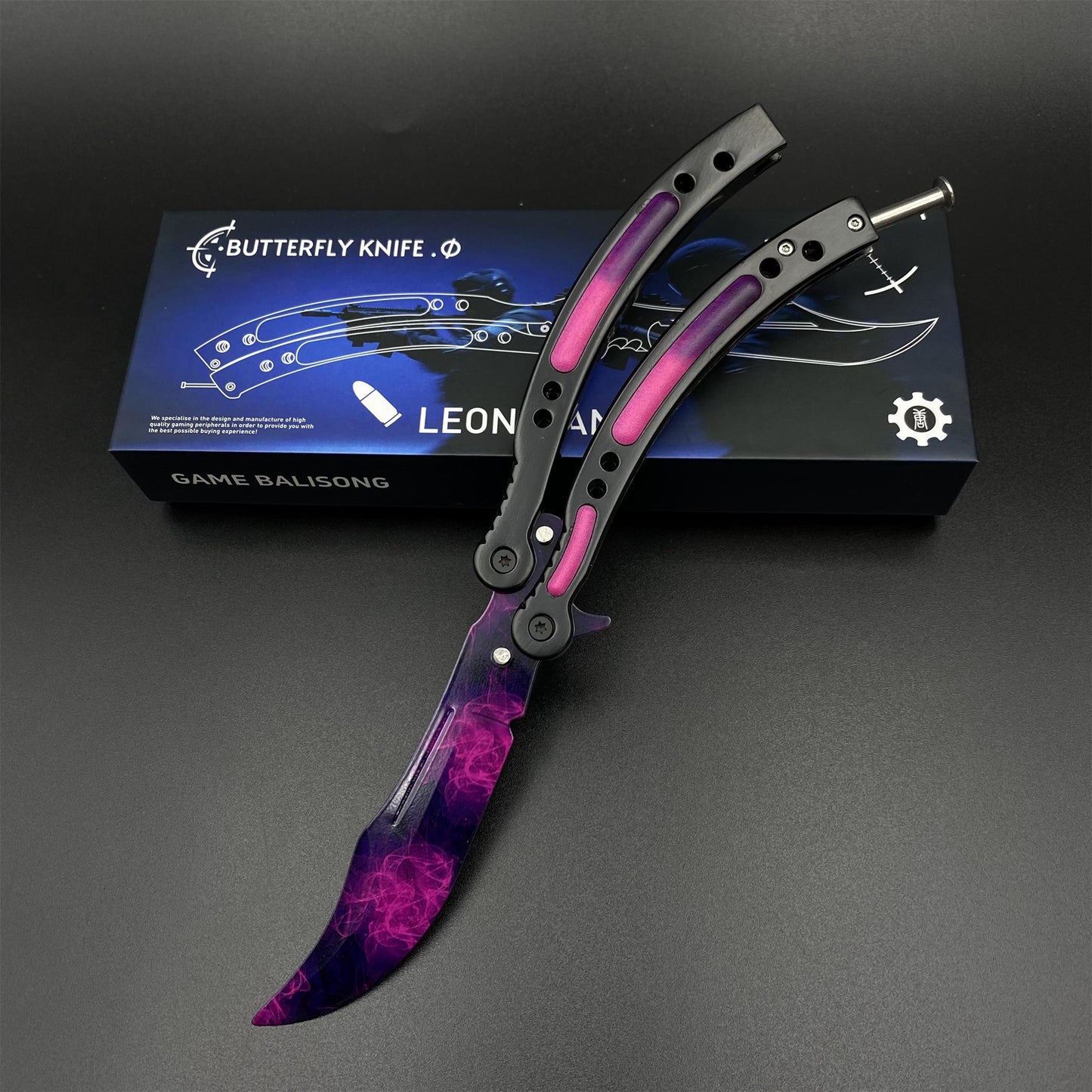 CS Hot Skin Game Balisong Karambit Blunt Blade Trainer Replica Collection