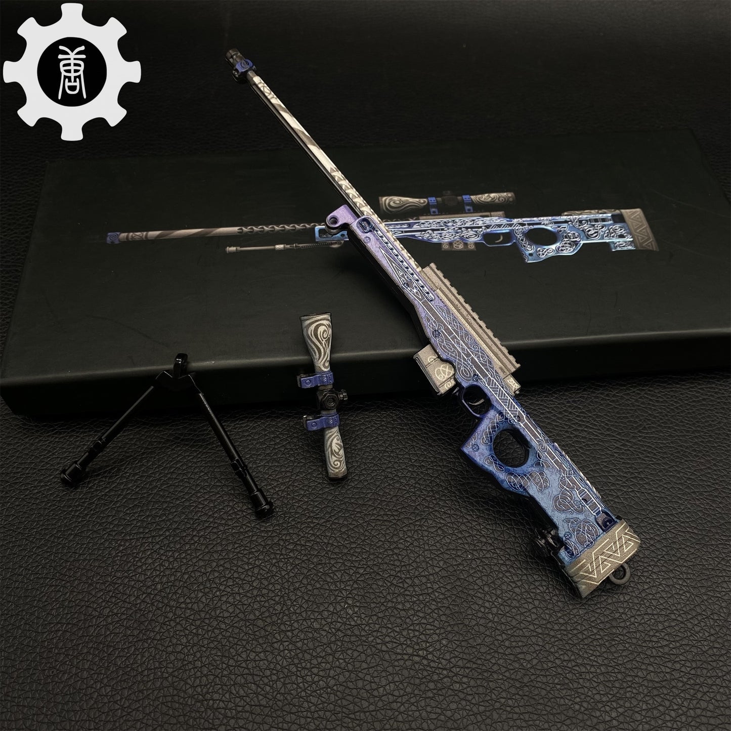 Dragon Lore & Gungnir AWP Miniature Metal Replica