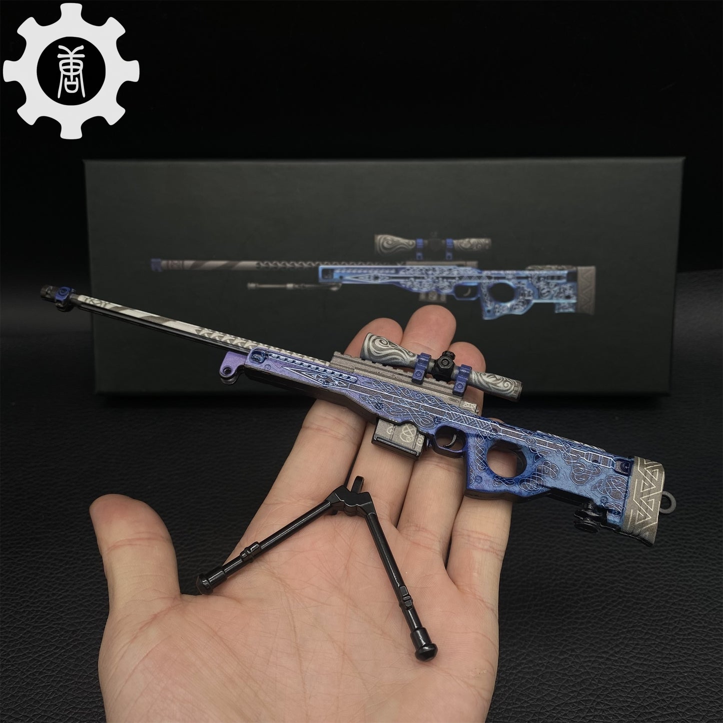 Dragon Lore & Gungnir AWP Miniature Metal Replica