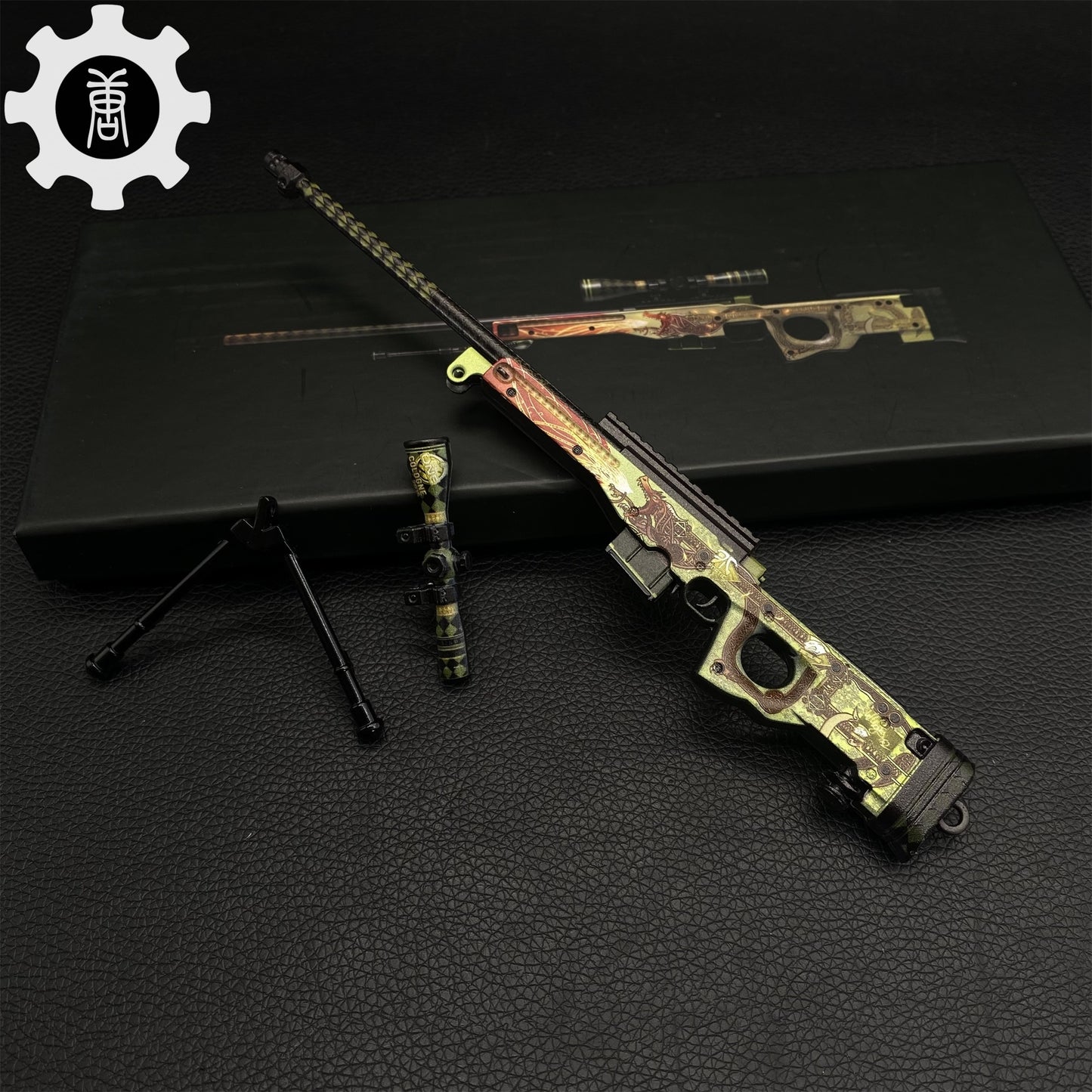 Dragon Lore & Gungnir AWP Miniature Metal Replica