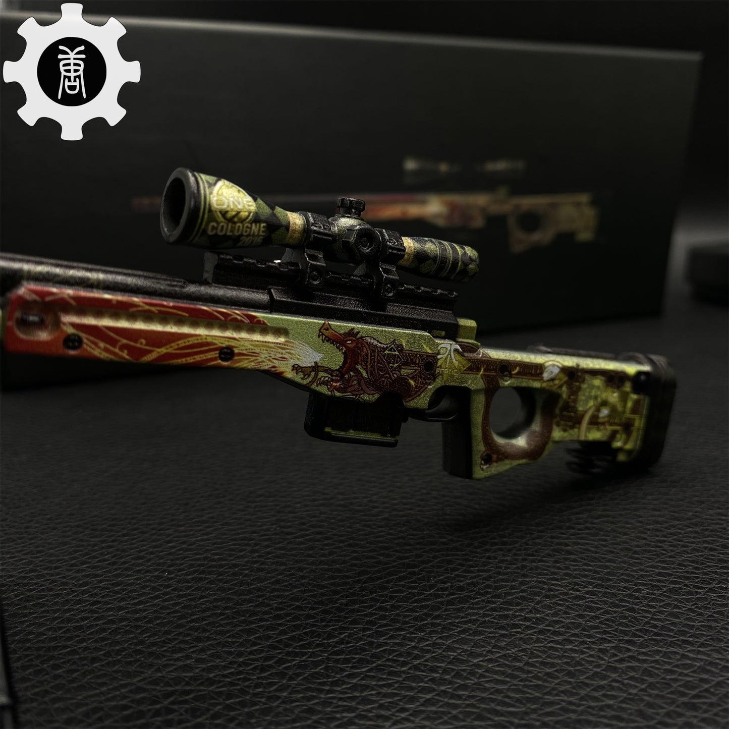 Dragon Lore & Gungnir AWP Miniature Metal Replica