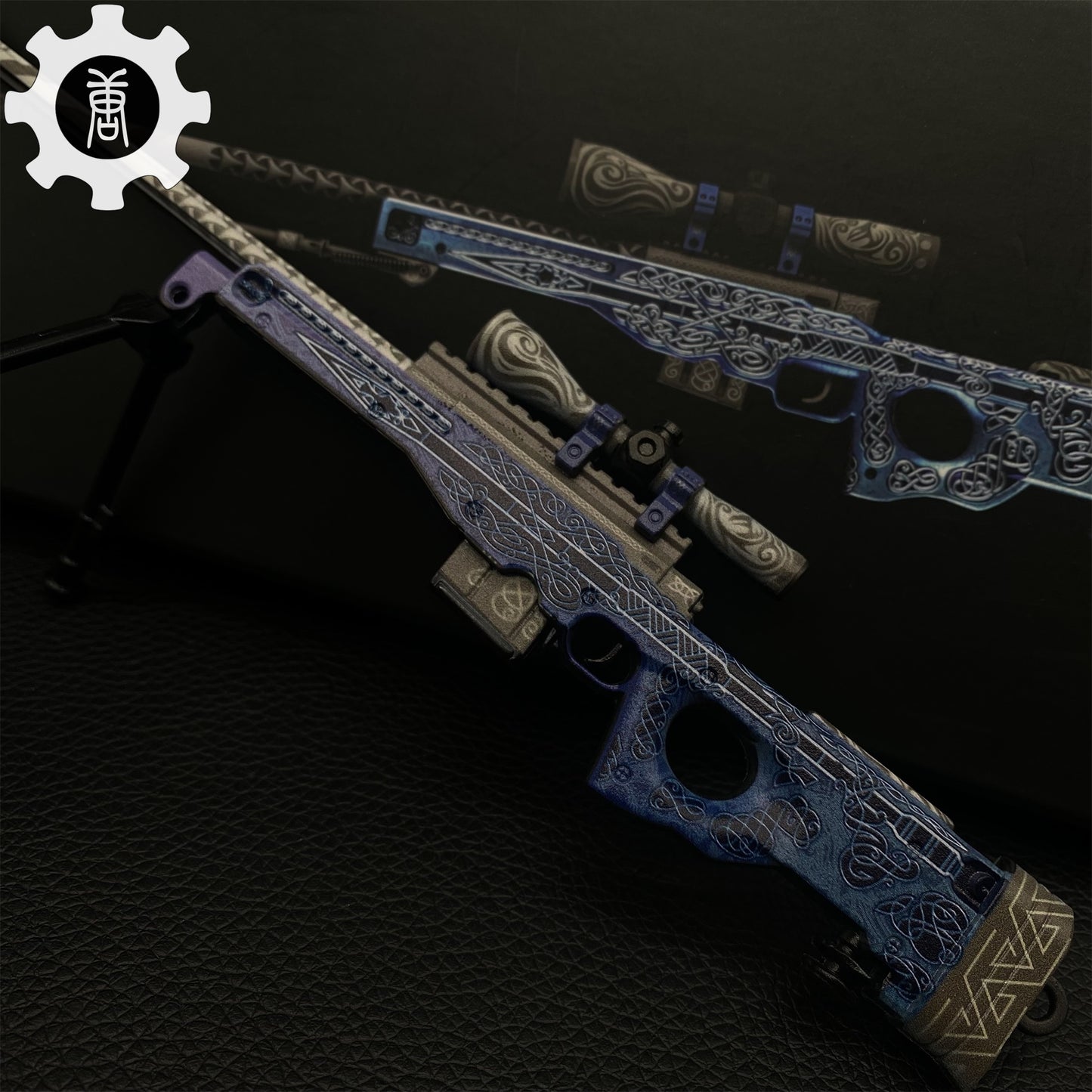 Dragon Lore & Gungnir AWP Miniature Metal Replica