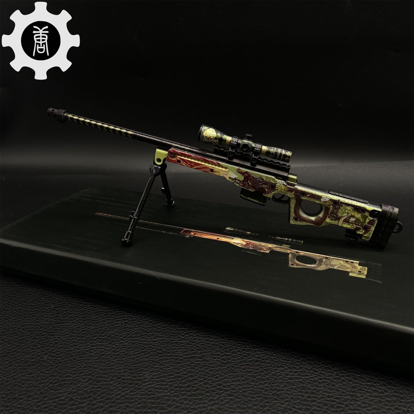 Dragon Lore & Gungnir AWP Miniature Metal Replica