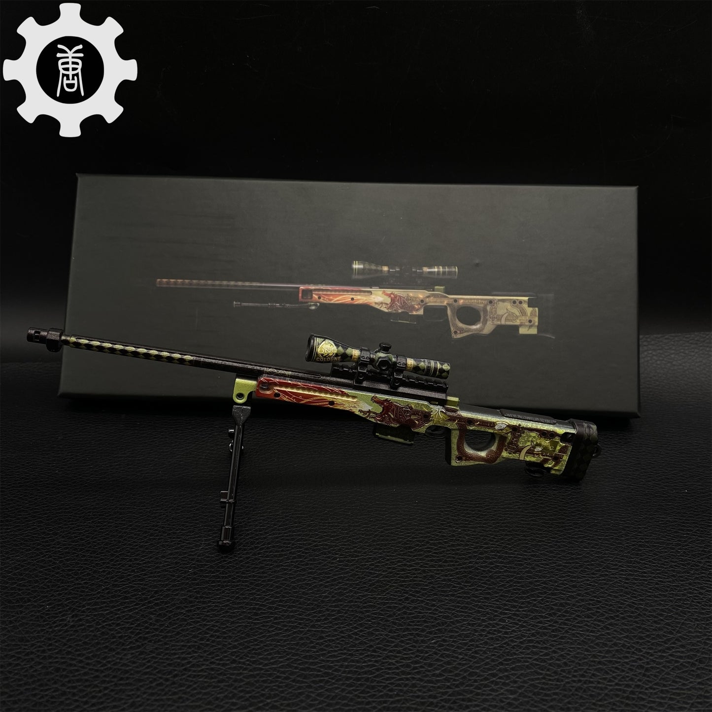 Dragon Lore & Gungnir AWP Miniature Metal Replica