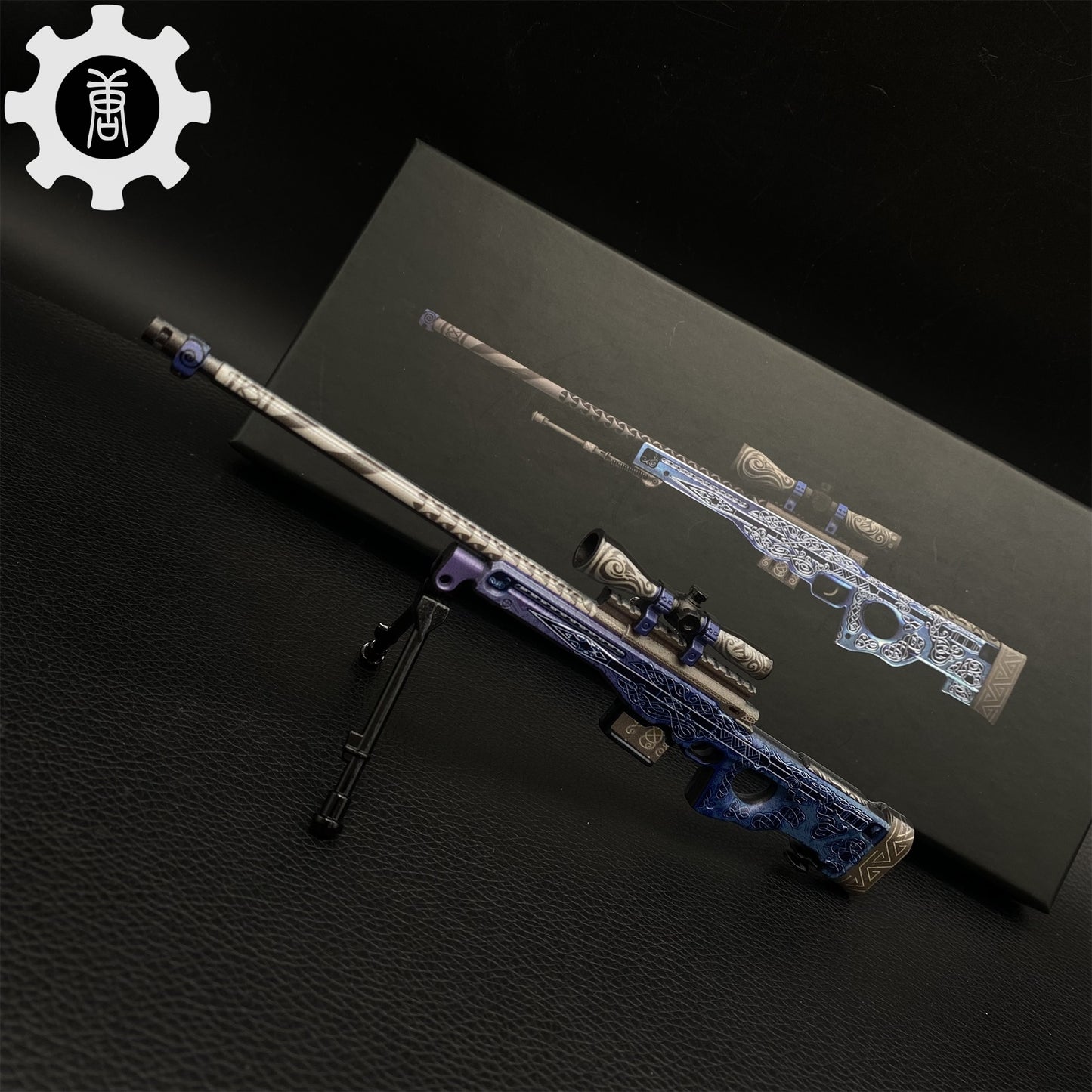 Dragon Lore & Gungnir AWP Miniature Metal Replica