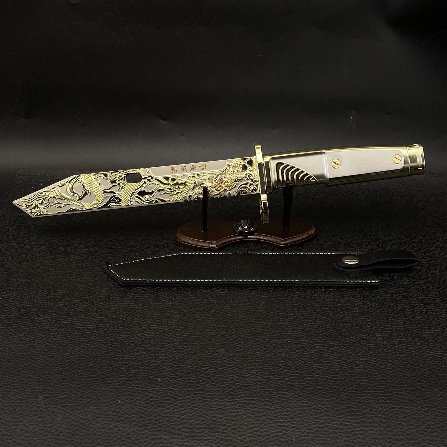 DF Dragon Tooth Blunt Blade Metal Replica 32CM/12.6"
