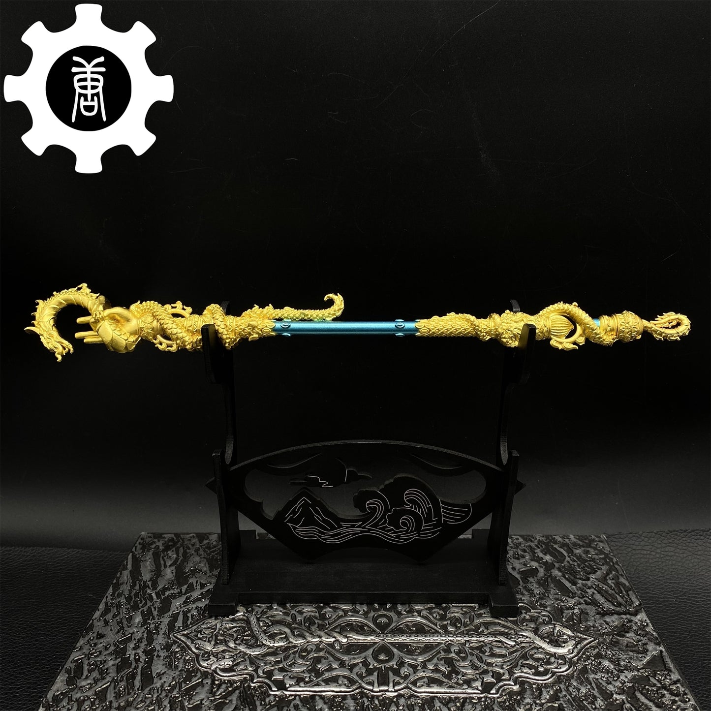 Black Myth: Wukong Flying Dragon's Scepter Display Art