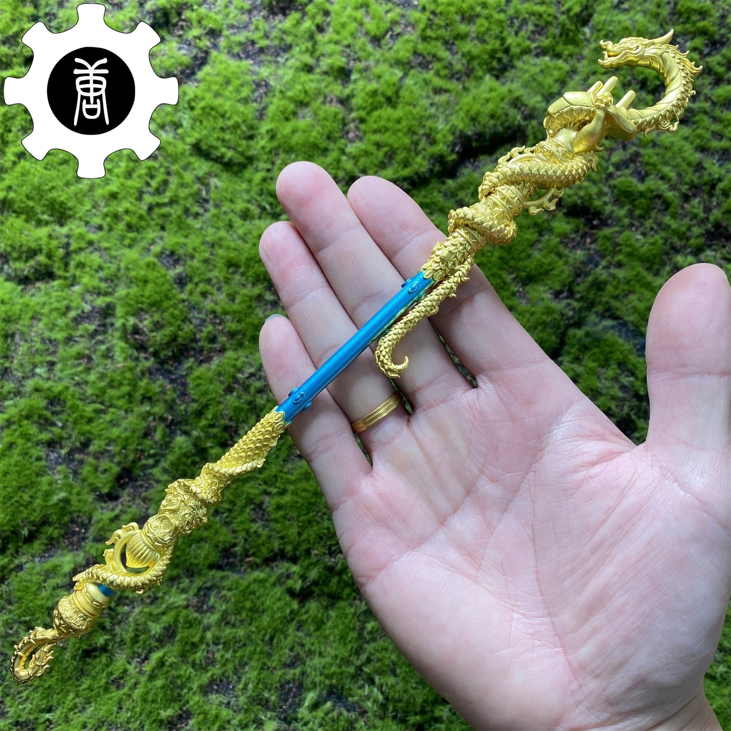 Black Myth: Wukong Flying Dragon's Scepter Display Art
