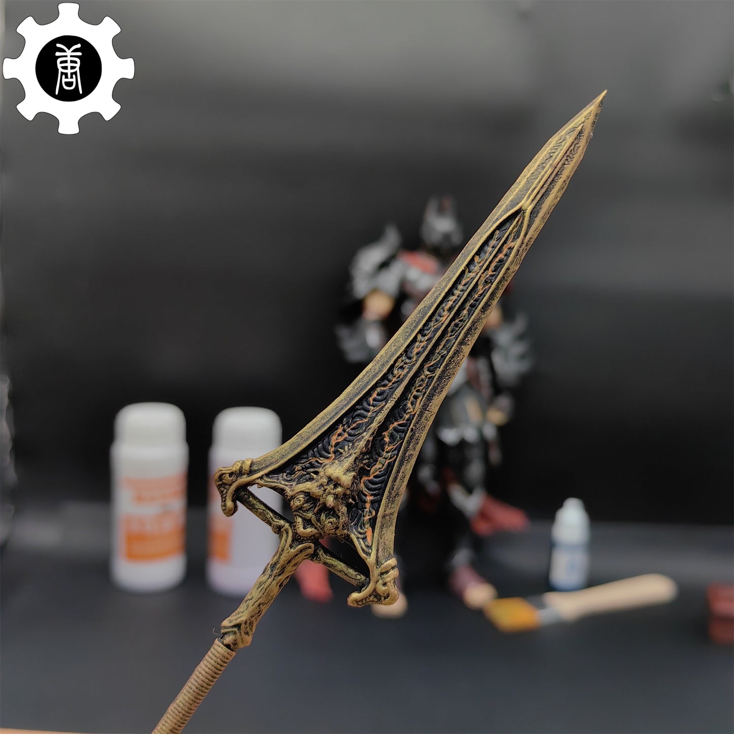 3D Printed 1: 12 Scale Dragonslayer Spear Replica