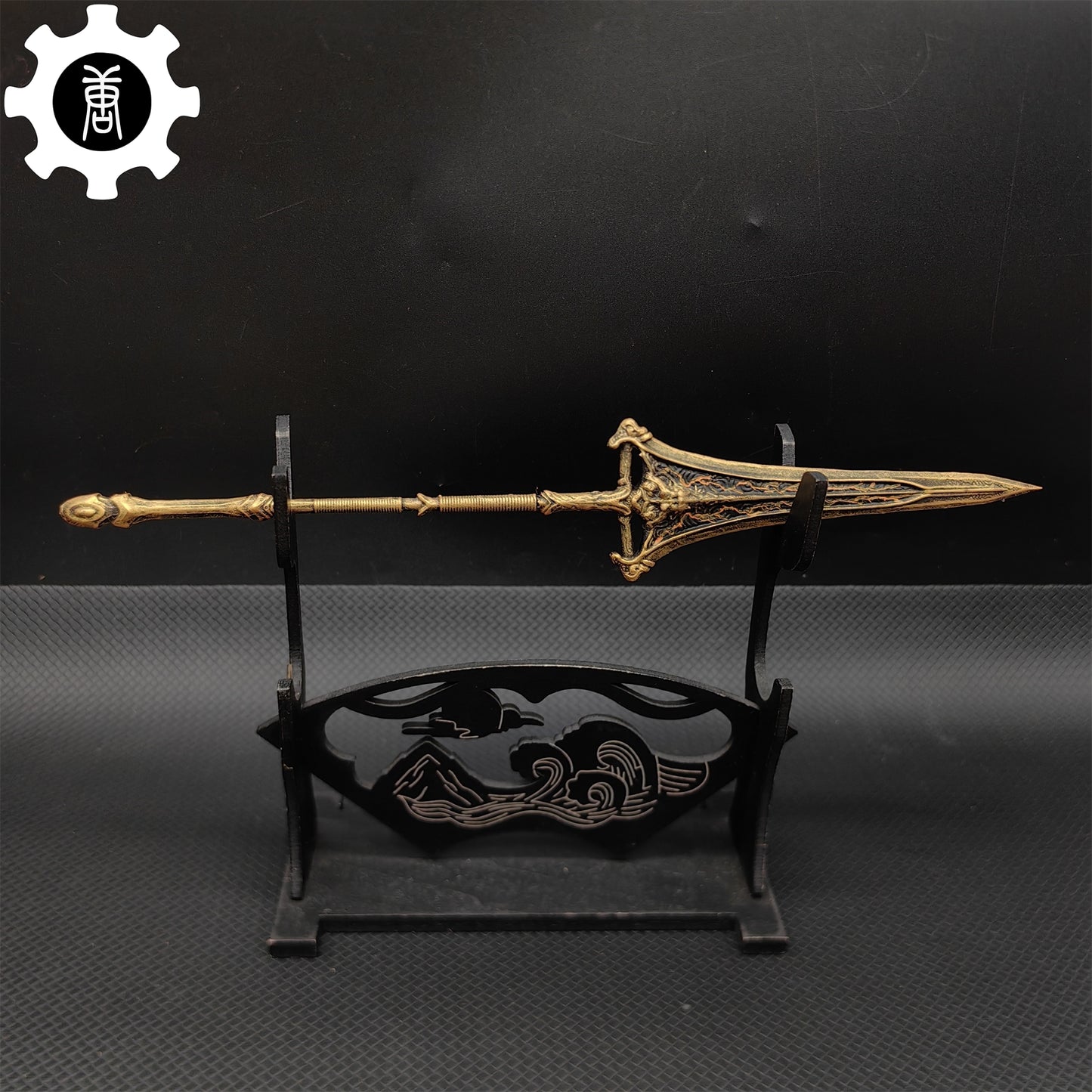 3D Printed 1: 12 Scale Dragonslayer Spear Replica