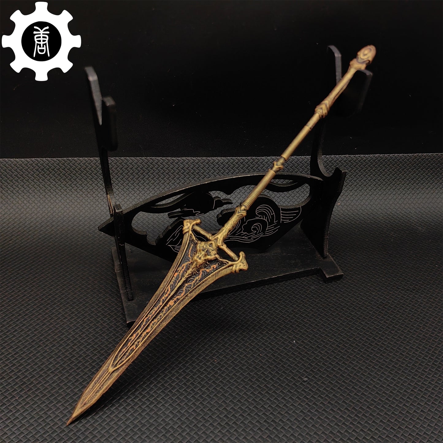 3D Printed 1: 12 Scale Dragonslayer Spear Replica