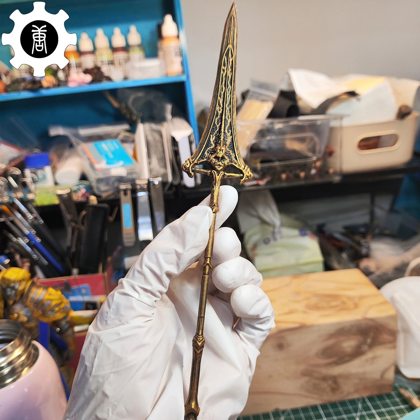 3D Printed 1: 12 Scale Dragonslayer Spear Replica
