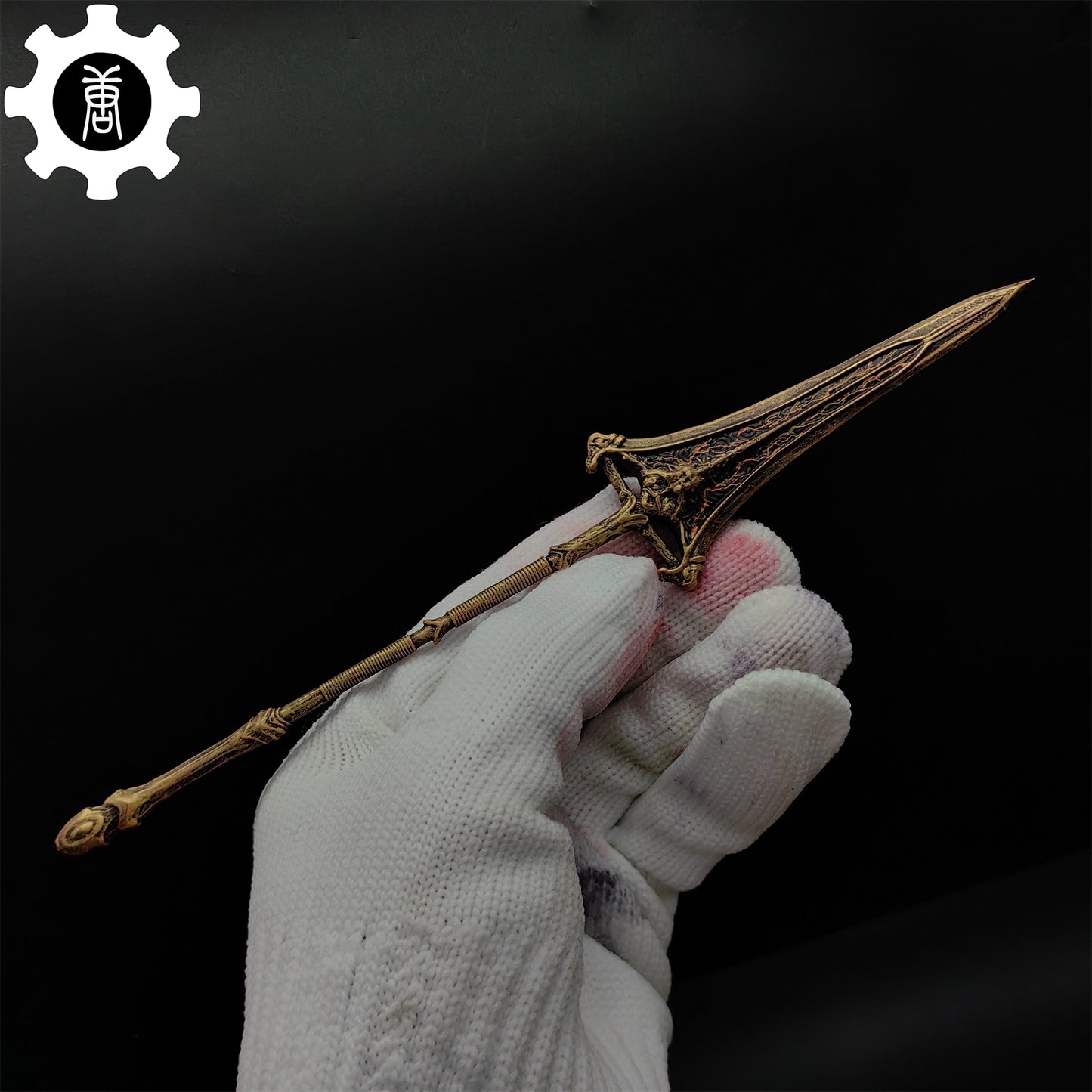 3D Printed 1: 12 Scale Dragonslayer Spear Replica