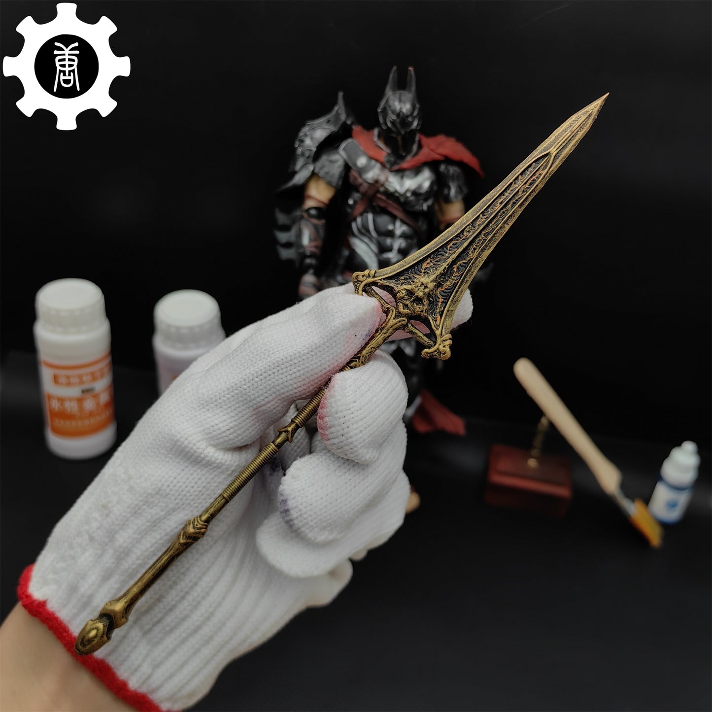 3D Printed 1: 12 Scale Dragonslayer Spear Replica