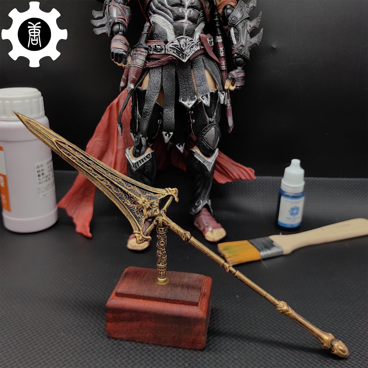 3D Printed 1: 12 Scale Dragonslayer Spear Replica
