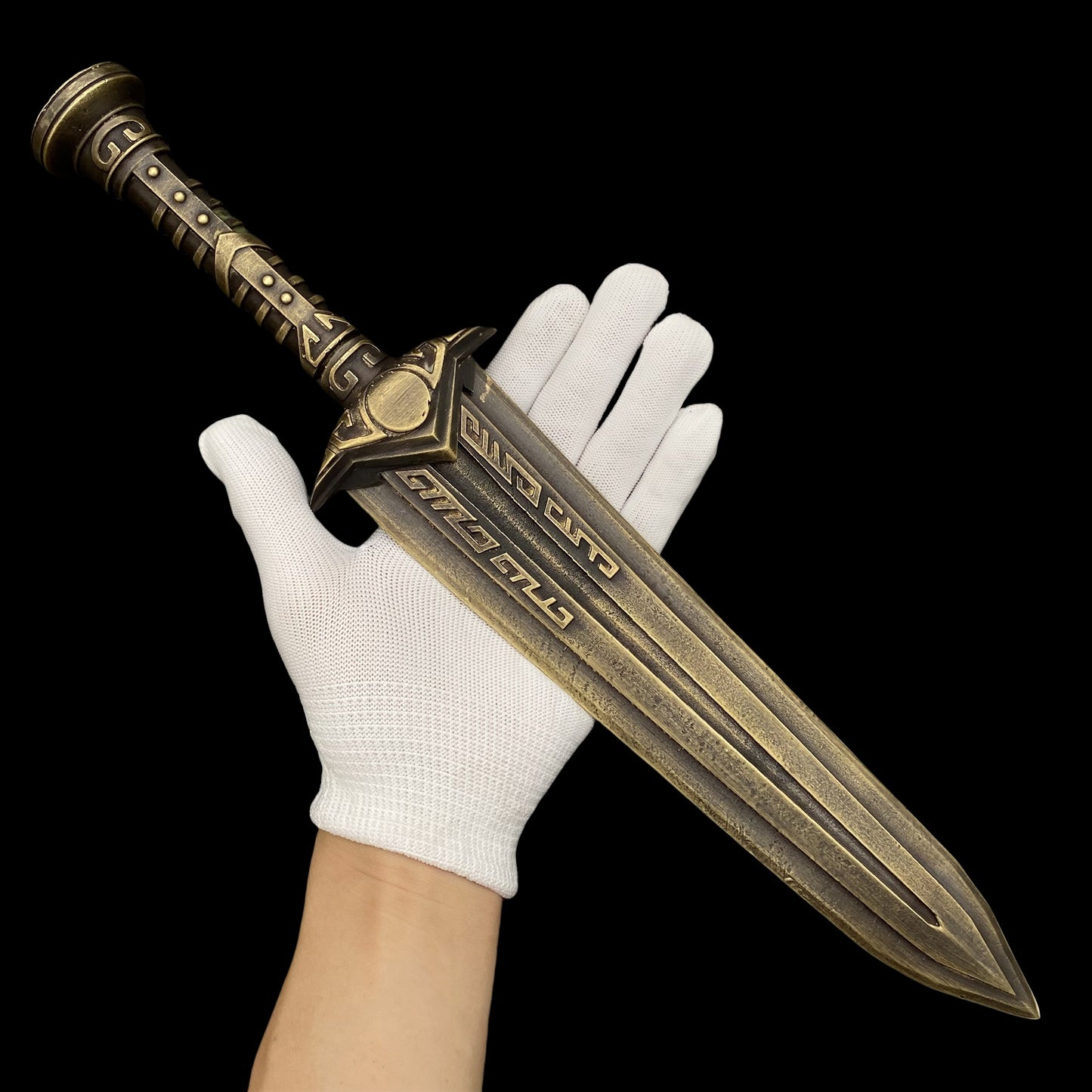 IRL Skyrim Dwarven Dagger Brass Replica