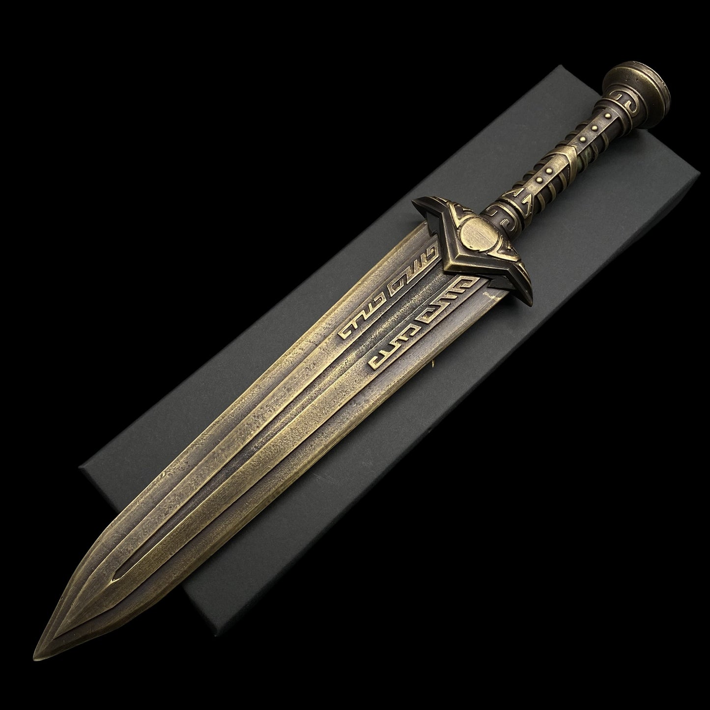 IRL Skyrim Dwarven Dagger Brass Replica