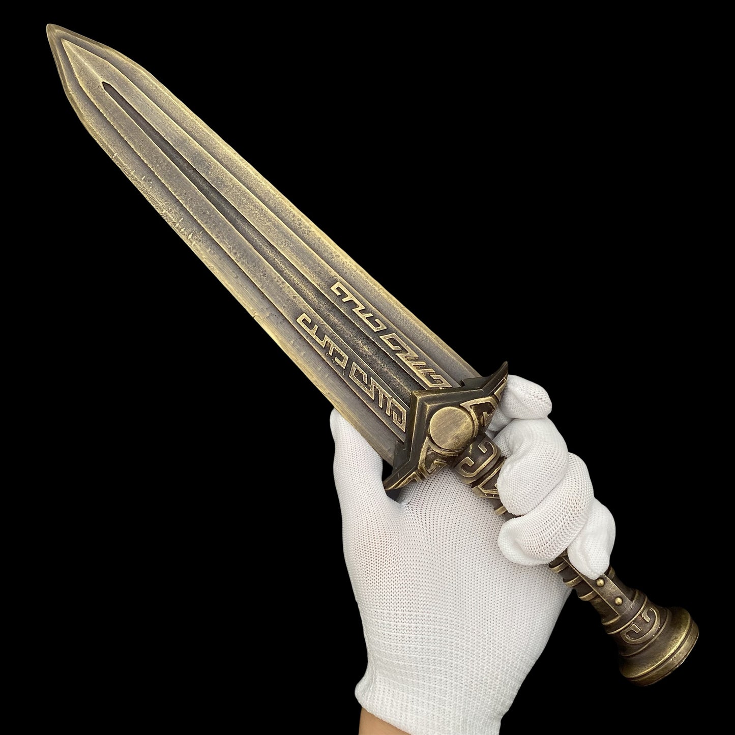 IRL Skyrim Dwarven Dagger Brass Replica