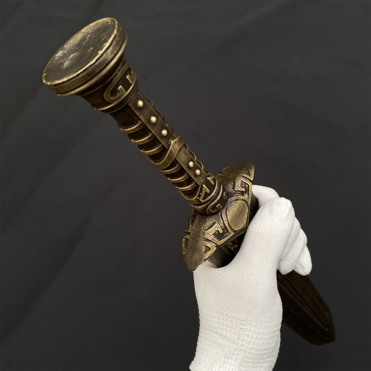 IRL Skyrim Dwarven Dagger Brass Replica