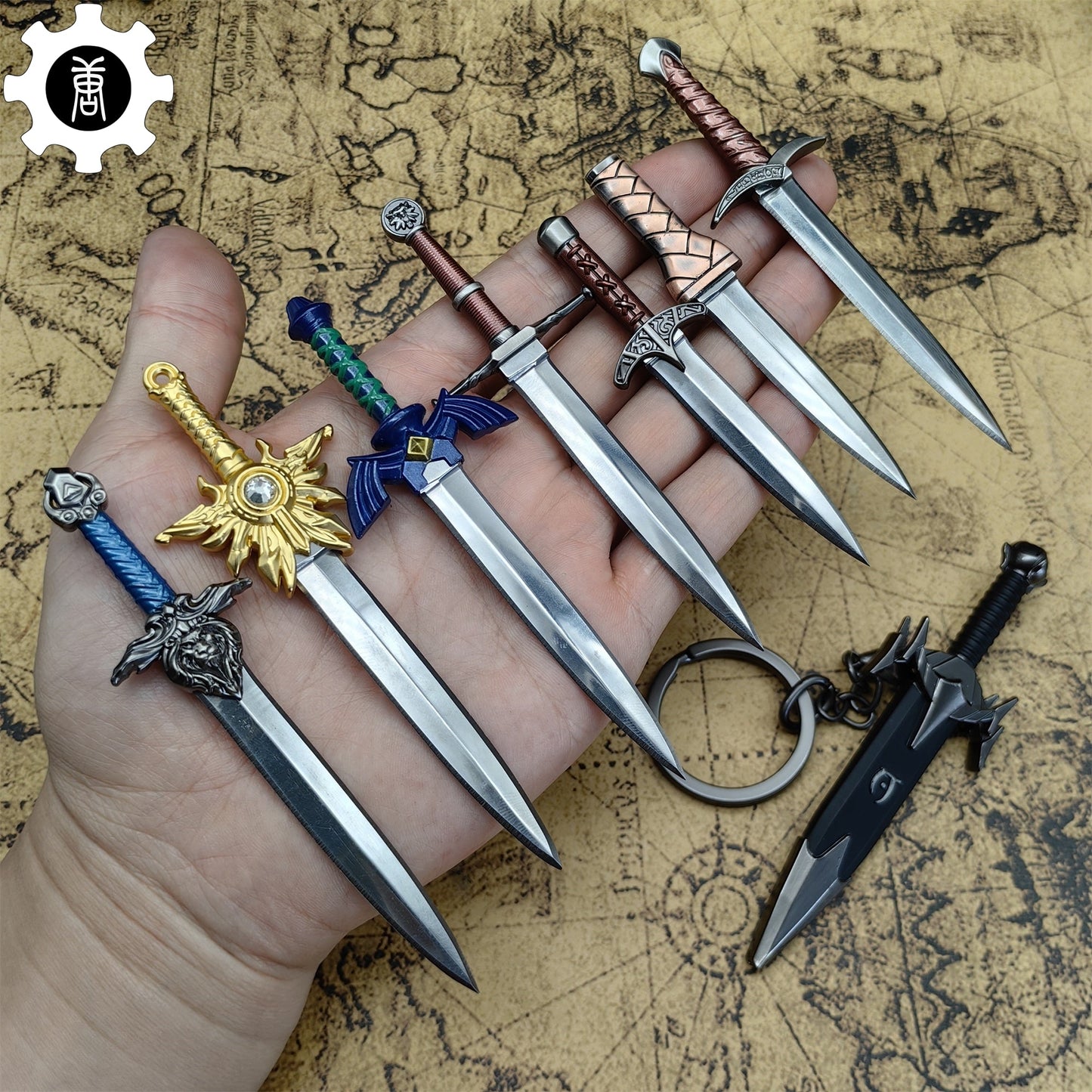 EDC Knife Mini Unboxing Tool 8 In 1 Pack