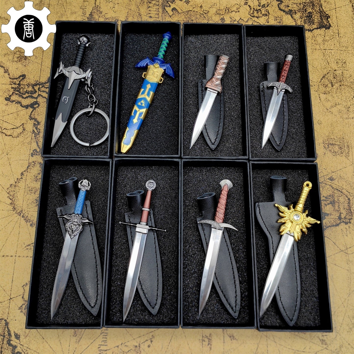 EDC Knife Mini Unboxing Tool 8 In 1 Pack
