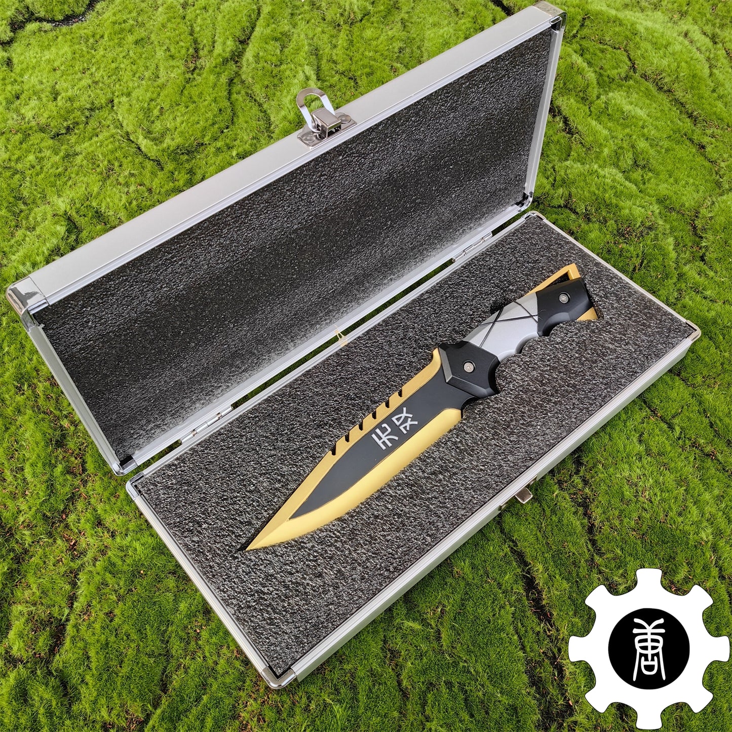 Ego Knife Metal Blunt Blade Safety Cosplay Prop Game Collection