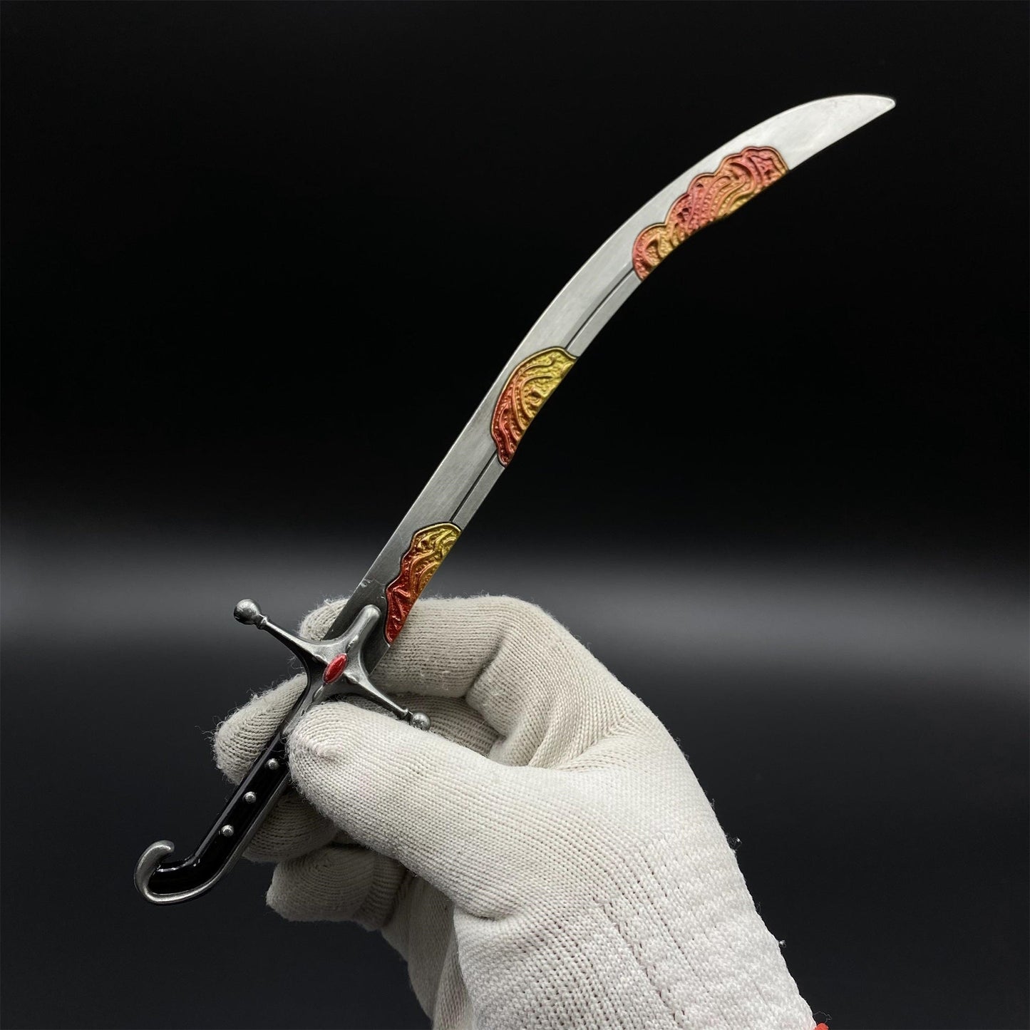 Soul Game Scimitar Metal Shamshir Blade Fan Art For Collection
