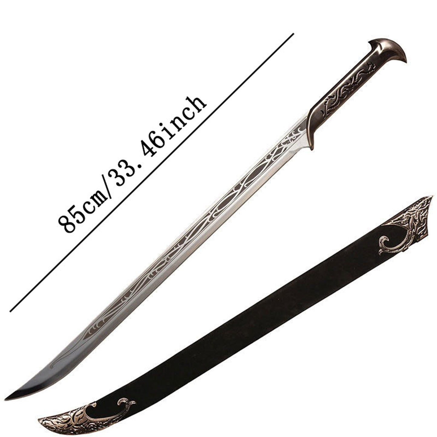 Thranduil's Elf King Sword Life-size Cosplay Prop Metal Replica