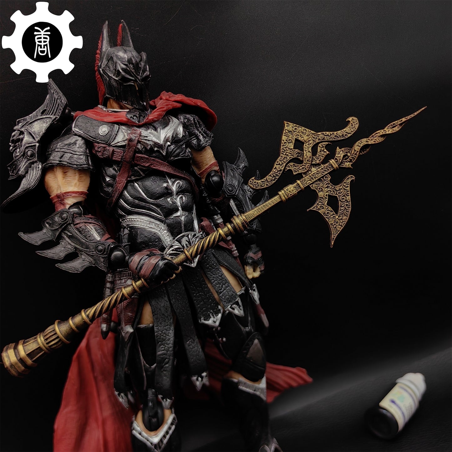 3D Printed 1: 12 Scale Erdtree Greatshield Golden Halberd